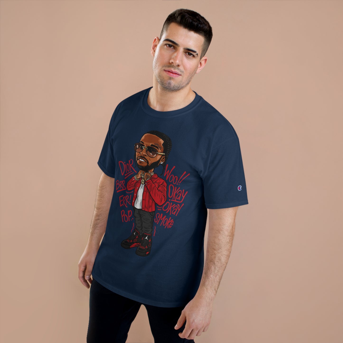 PopSmoke Champion T-Shirt