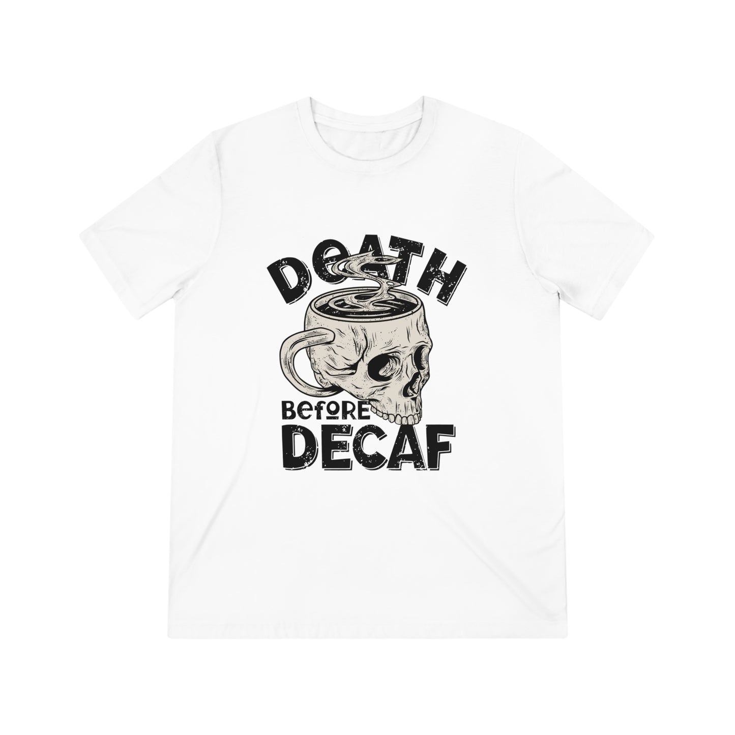 Death Before Coffee Triblend Tee