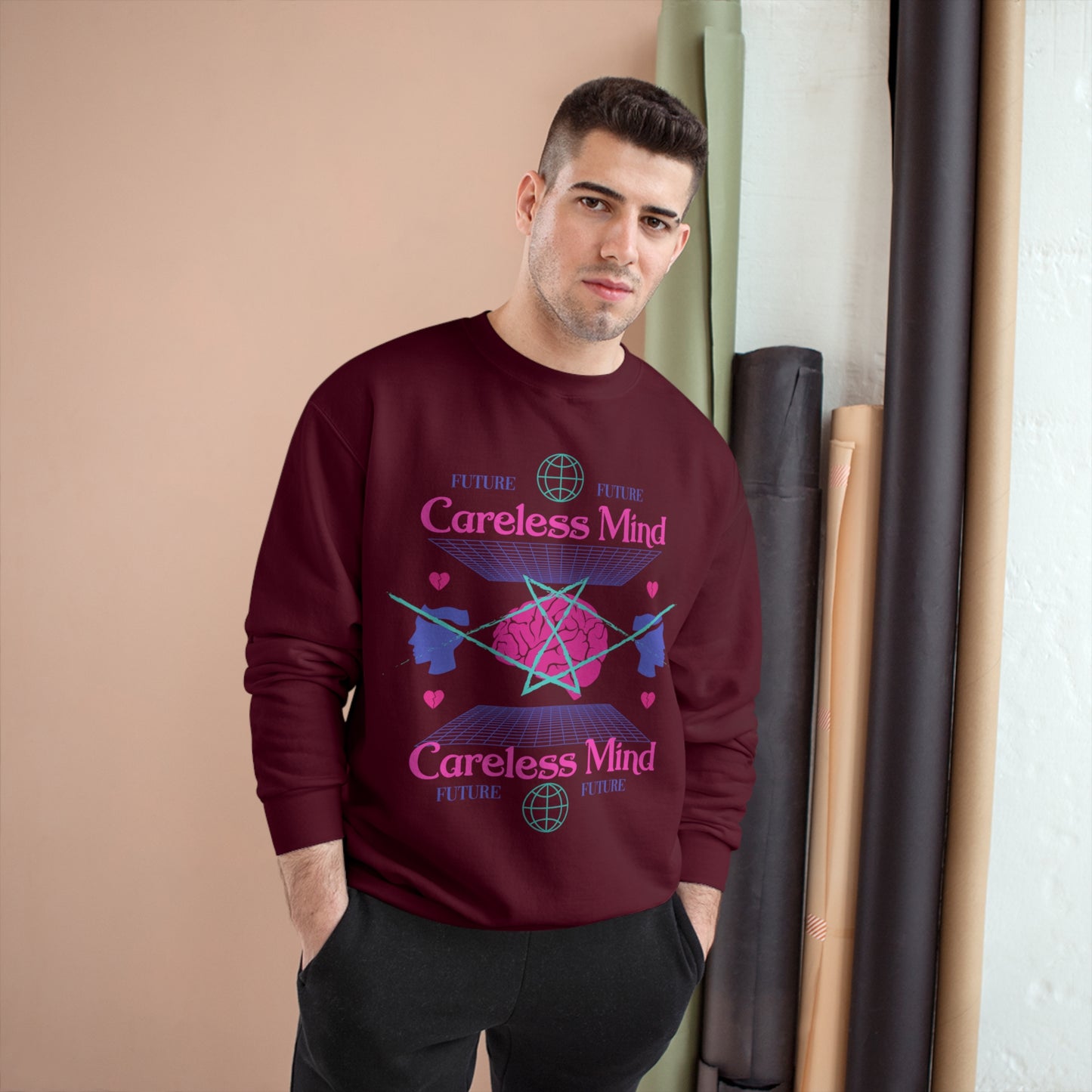 Careless Mind Champion Sweatshirt