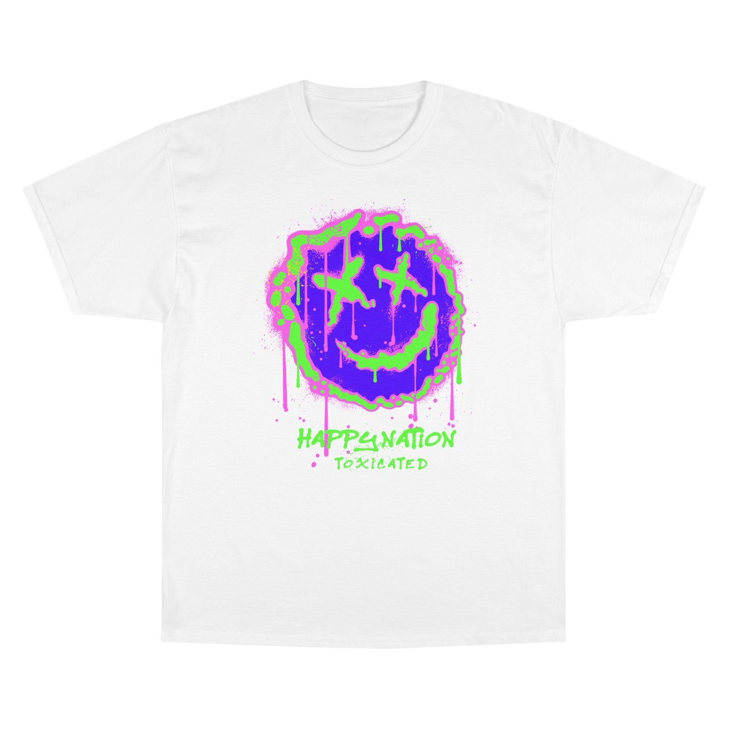 Smiley Face Champion T-Shirt - Happy Nation Collection
