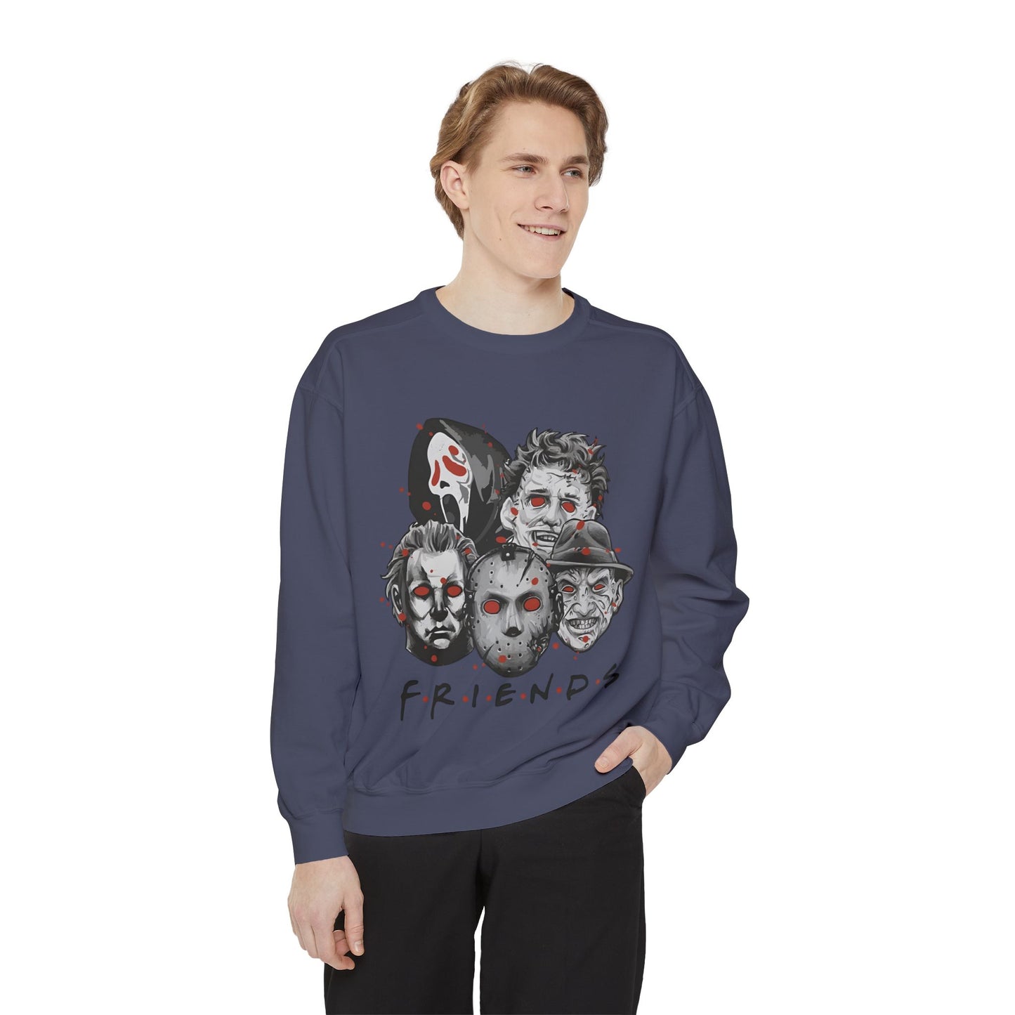 Halloween Garment-Dyed Sweatshirt