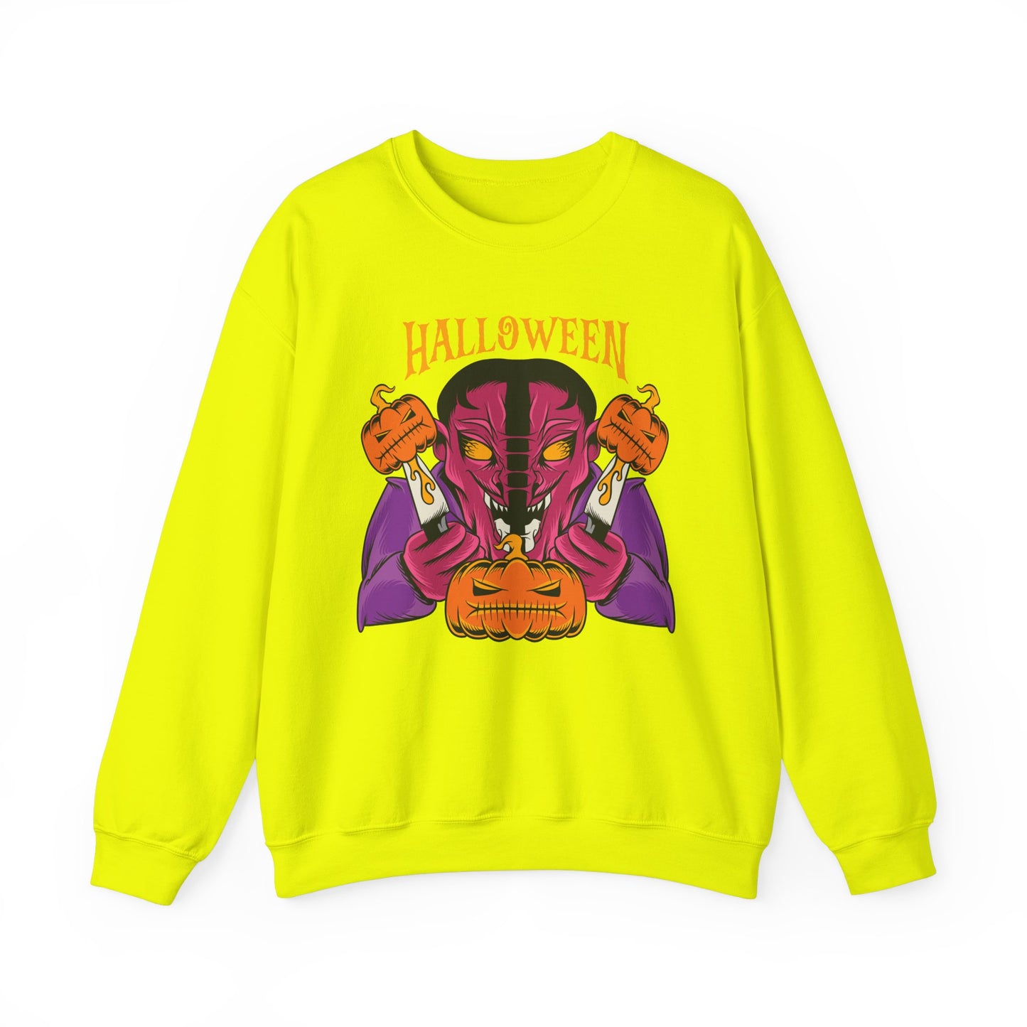 Halloween Crewneck Sweatshirt - Bold Graphic Design