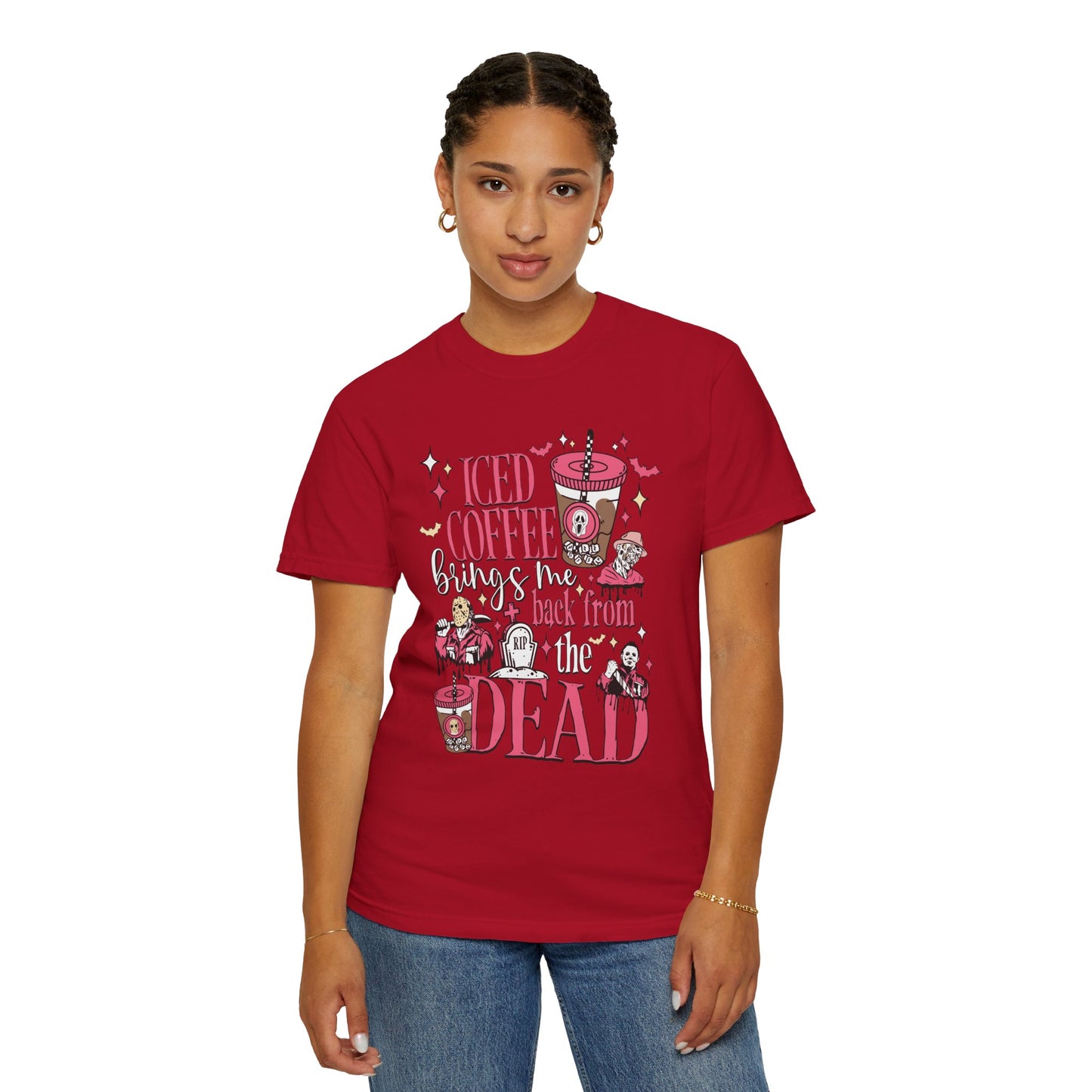 Ice Coffee Garment-Dyed T-shirt