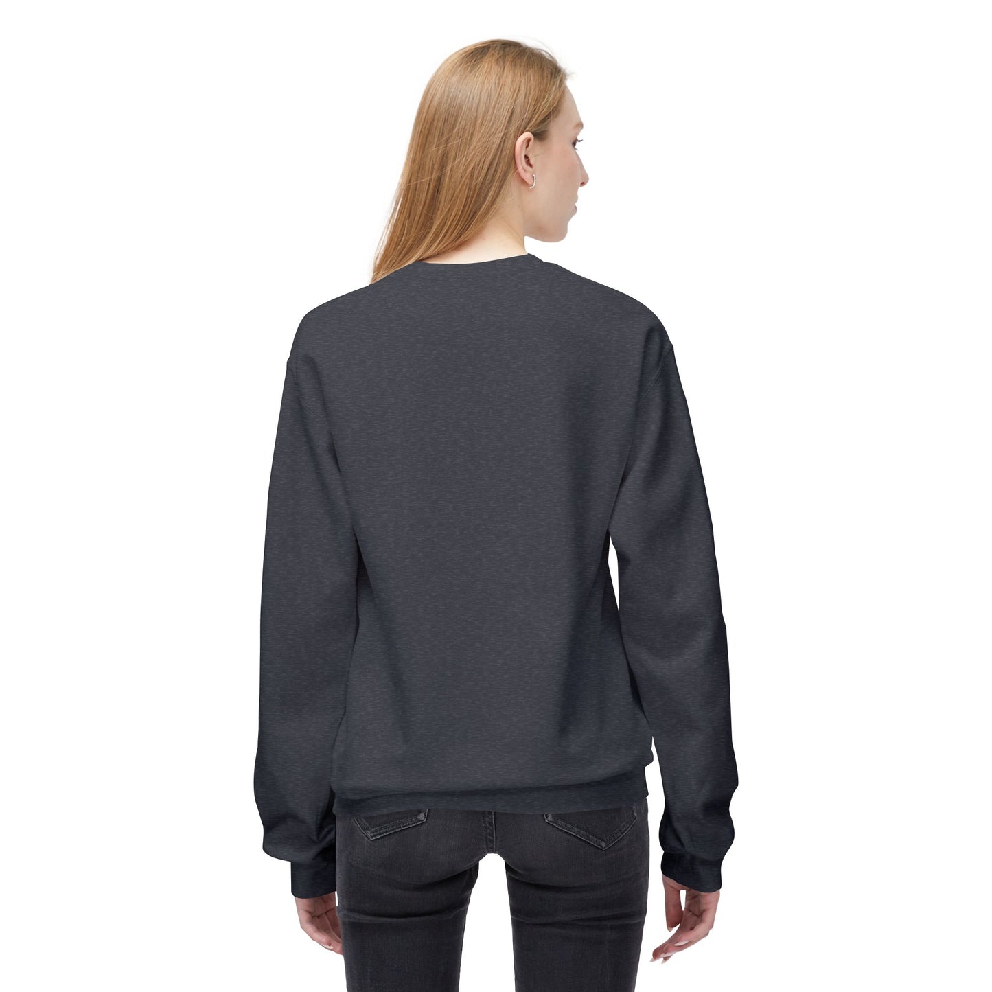 Festive Fleece Crewneck Sweatshirt - Christmas Cheer Design
