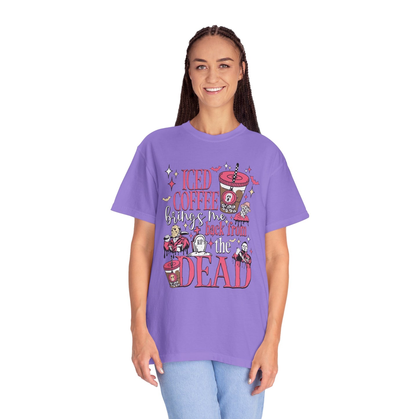 Ice Coffee Garment-Dyed T-shirt