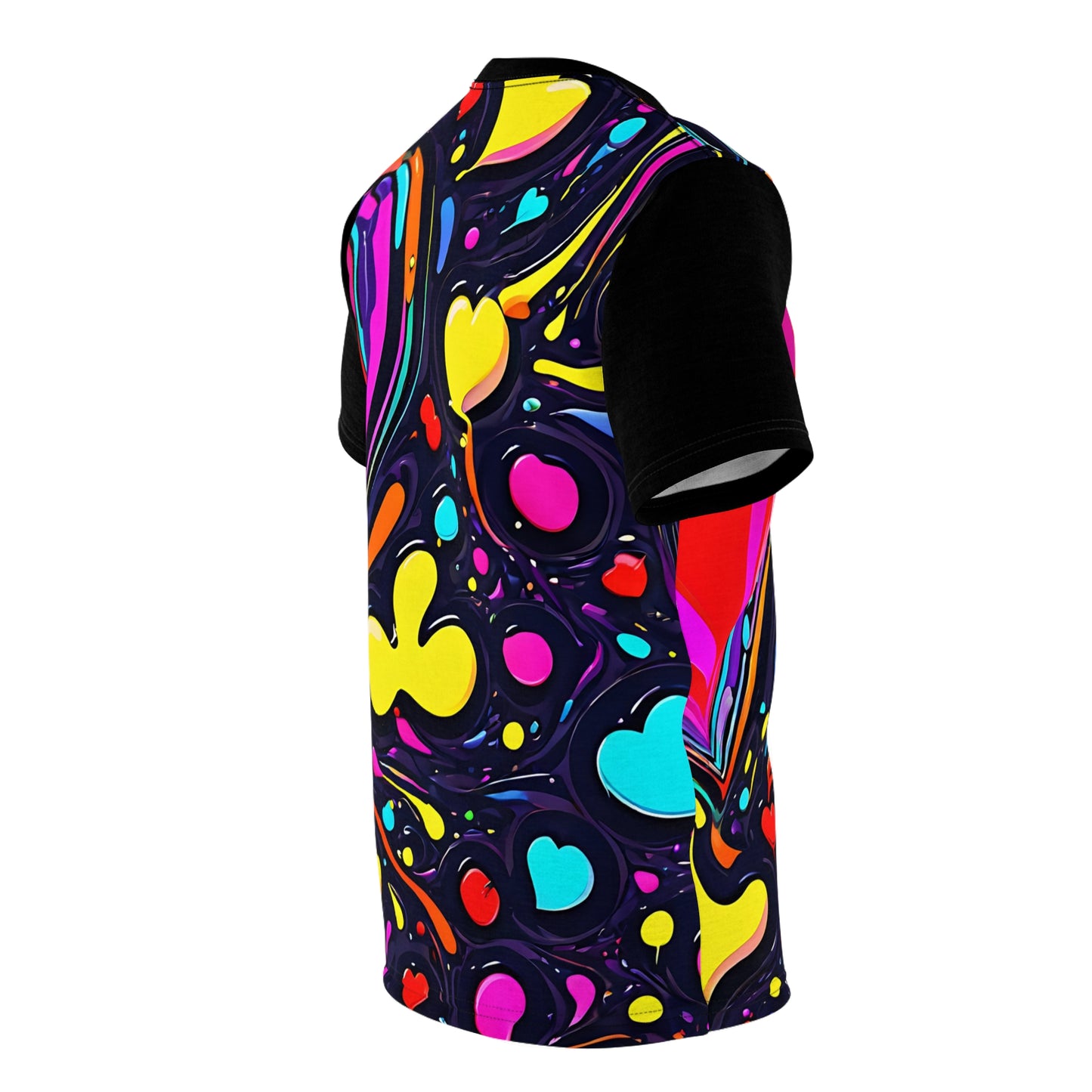 Multicolor Unisex Cut & Sew Tee (AOP)