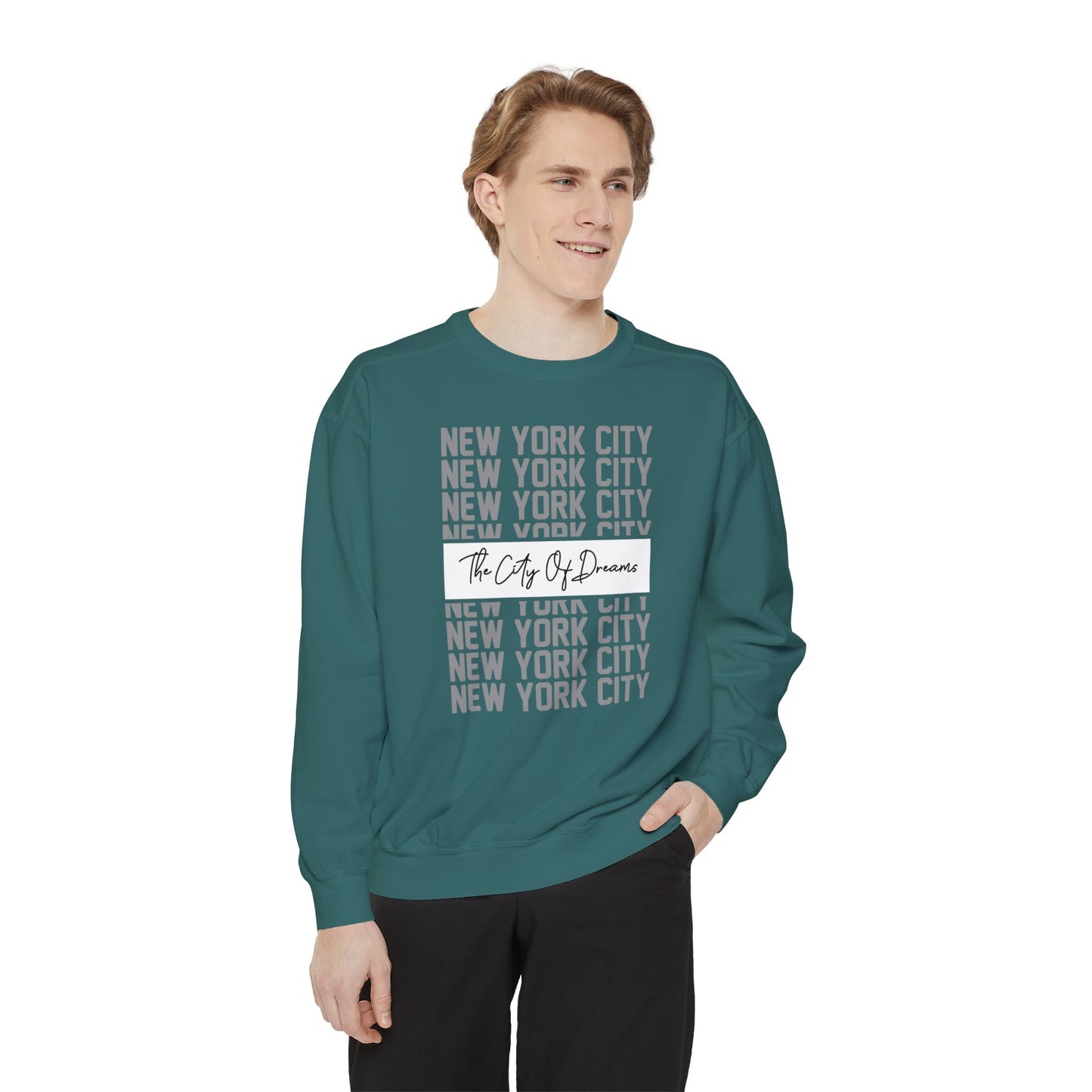New York City Garment-Dyed Sweatshirt