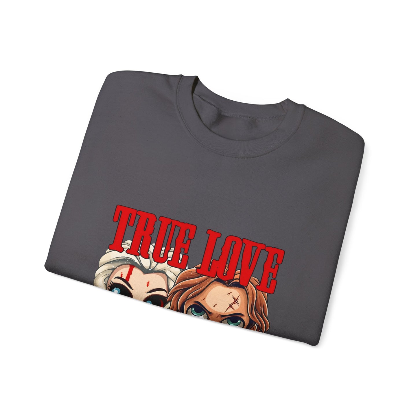 Chucky and bride Halloween Sweatshirt
