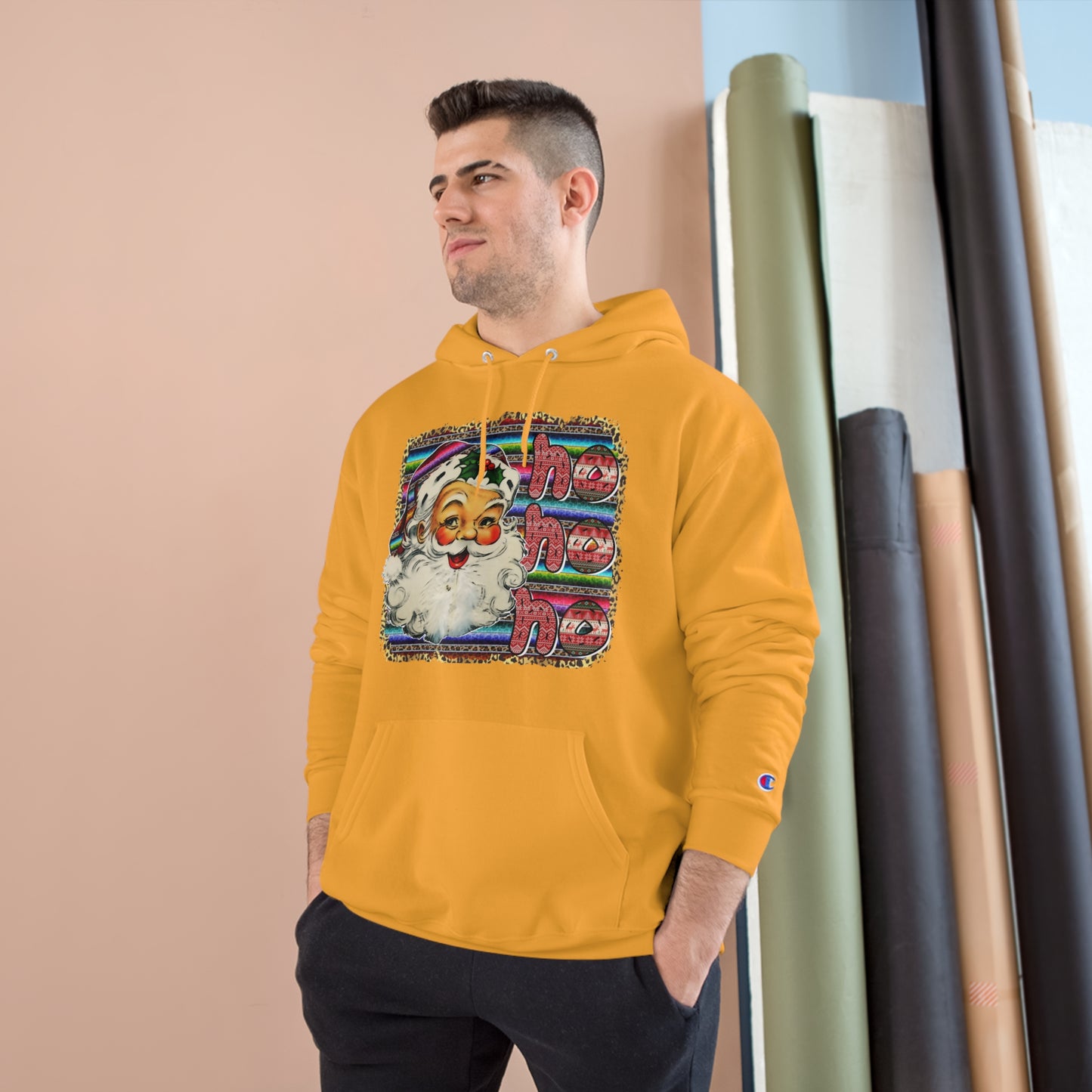 Ho Ho Ho Christmas Champion Hoodie