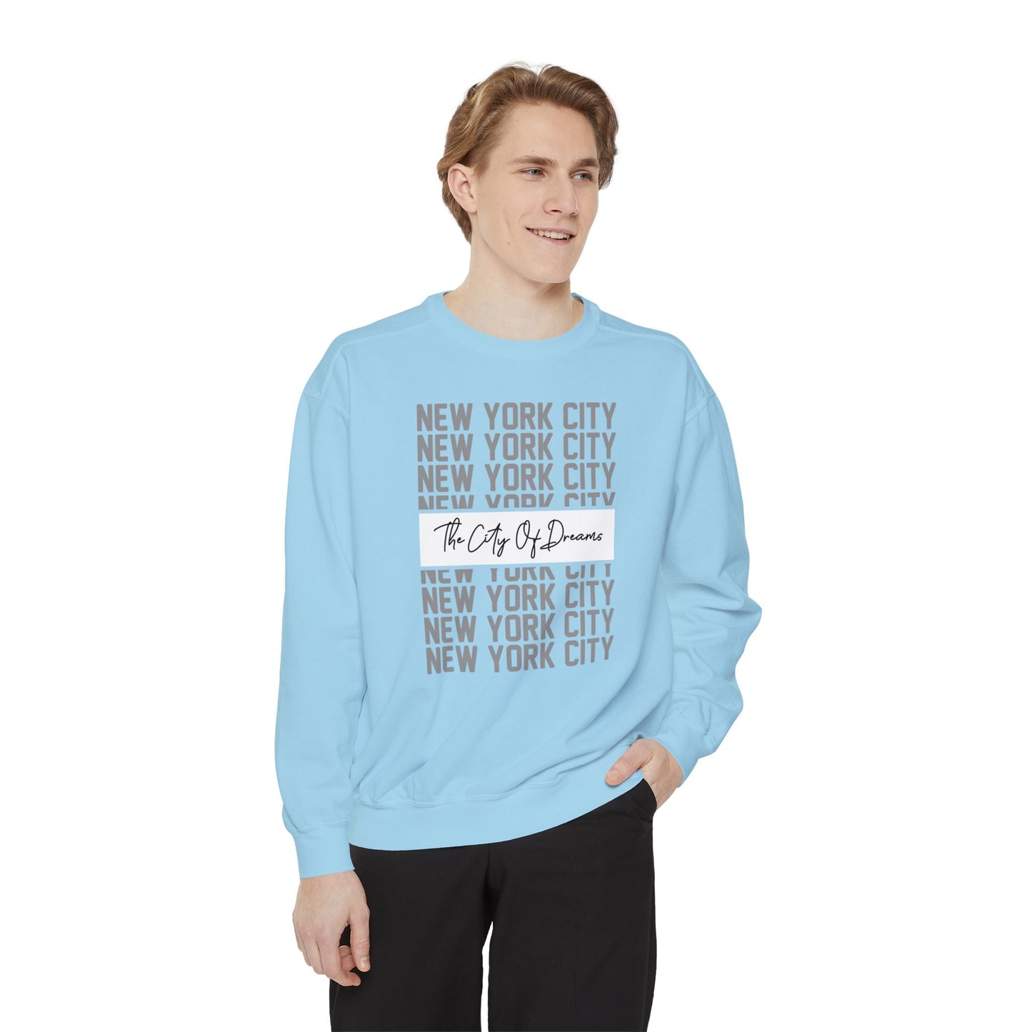 New York City Garment-Dyed Sweatshirt