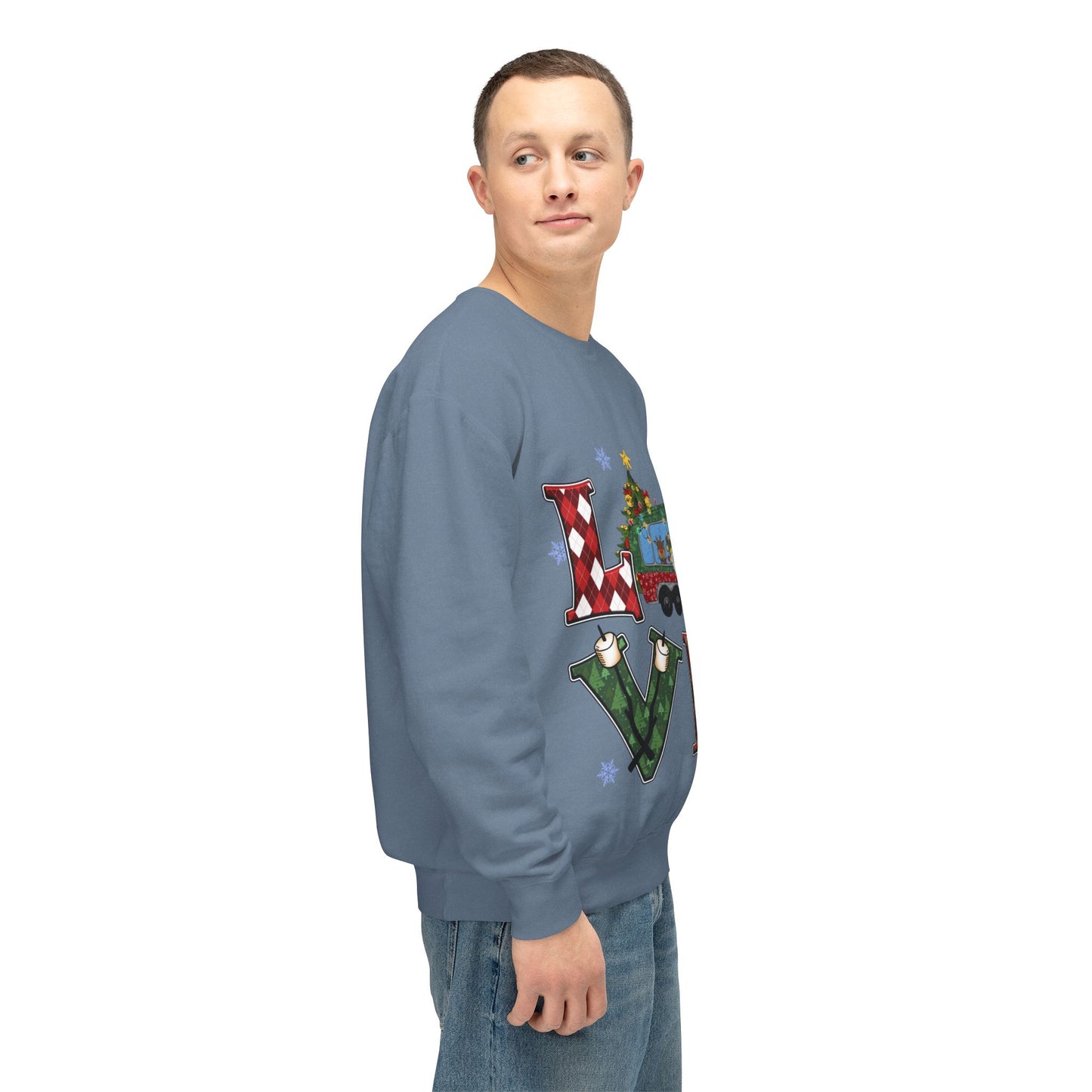 Love Vintage Holiday Crewneck Sweatshirt
