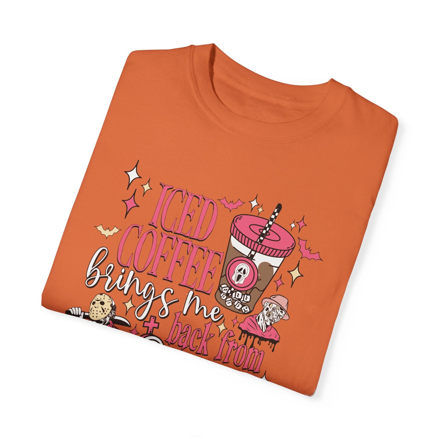Ice Coffee Garment-Dyed T-shirt