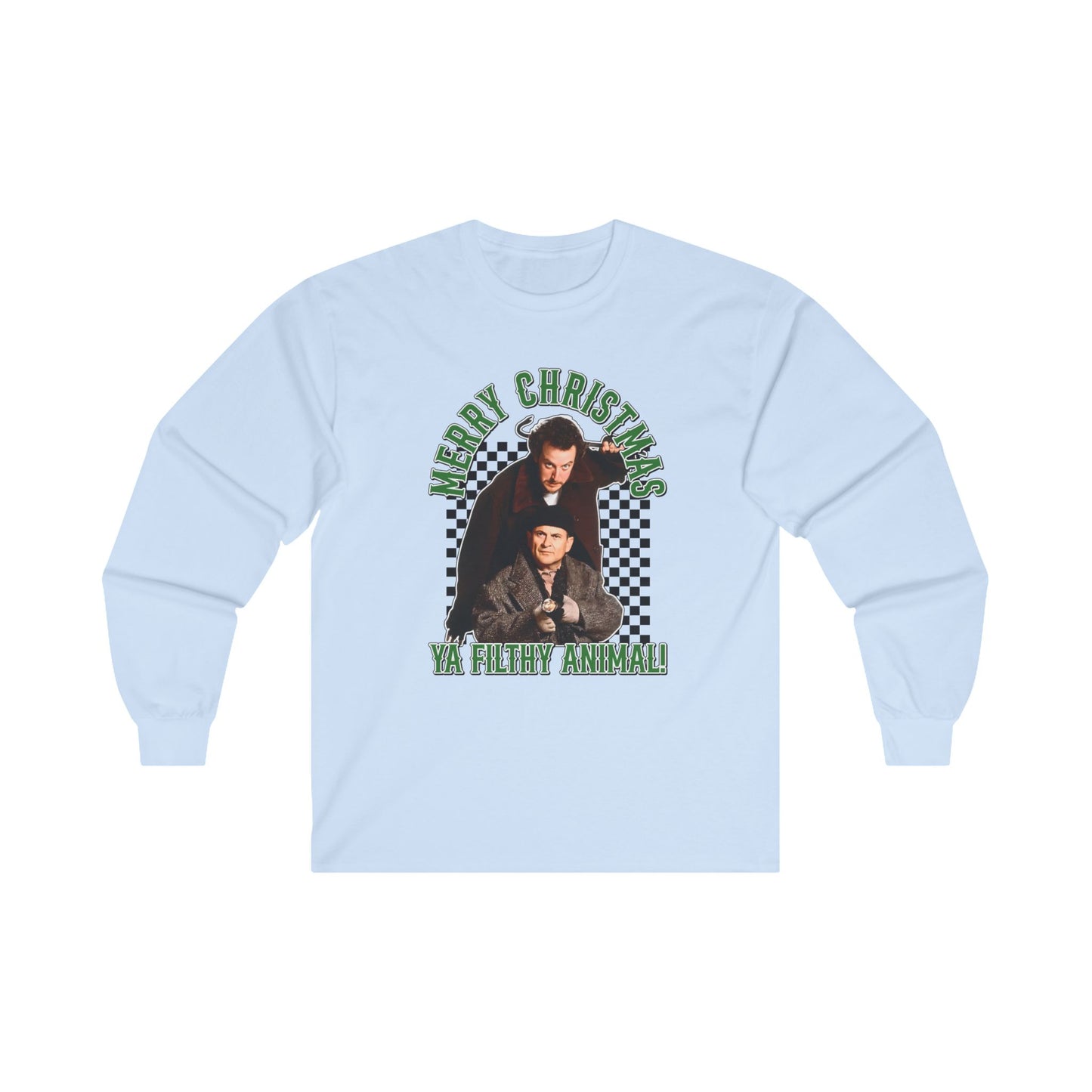 Merry Christmas Long Sleeve Tee - Funny Holiday Apparel for Fans