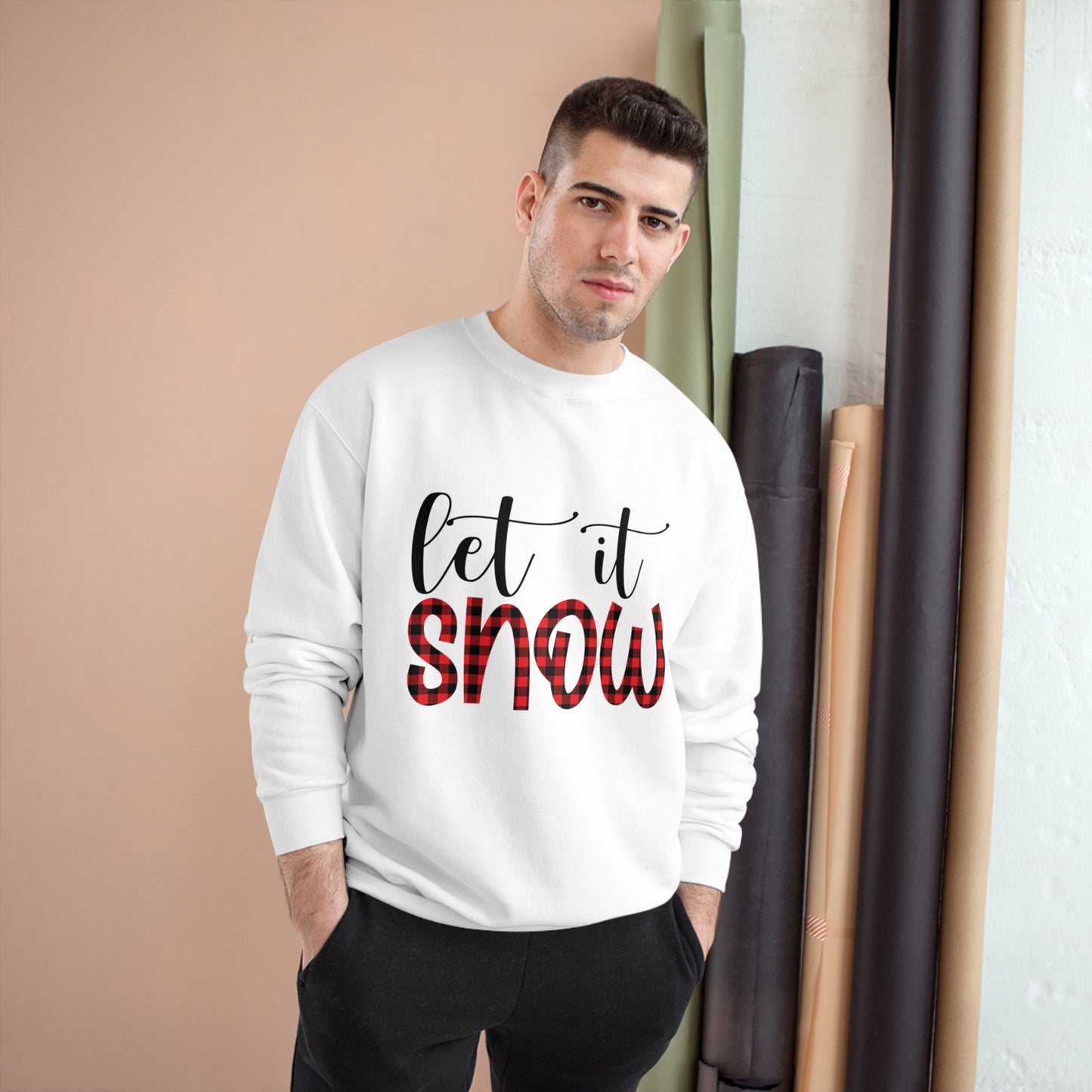 Let It Snow Champion Sweatshirt