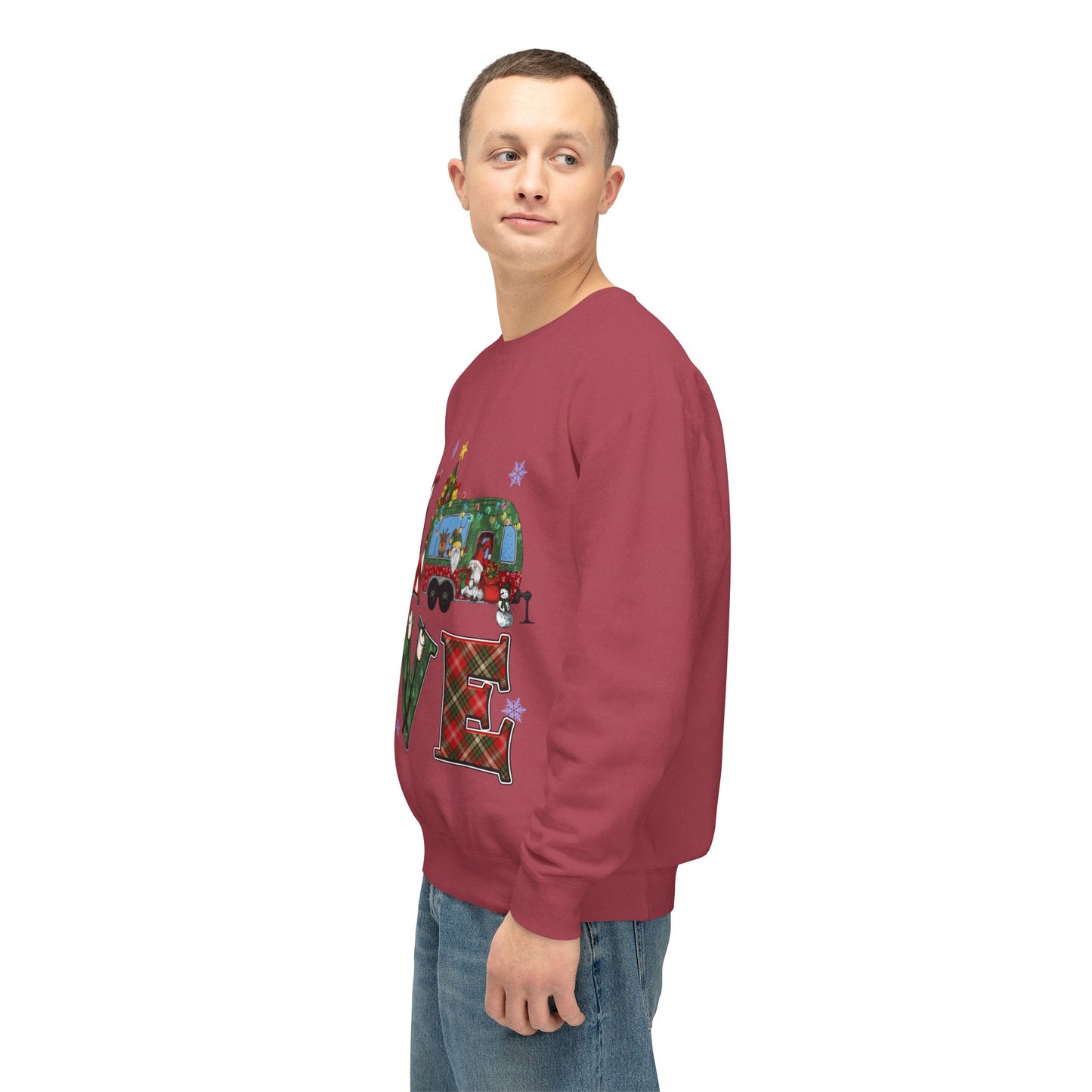Love Vintage Holiday Crewneck Sweatshirt