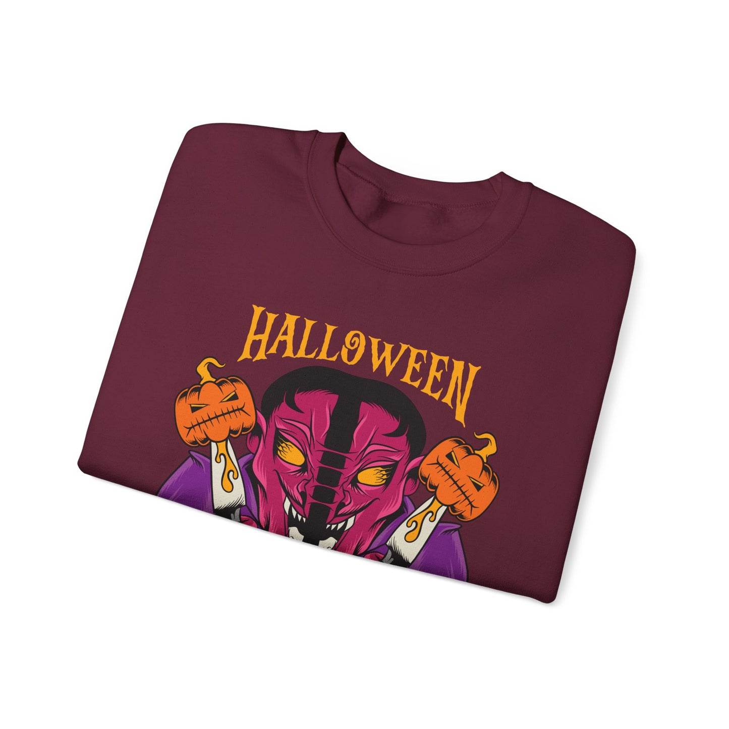 Halloween Crewneck Sweatshirt - Bold Graphic Design