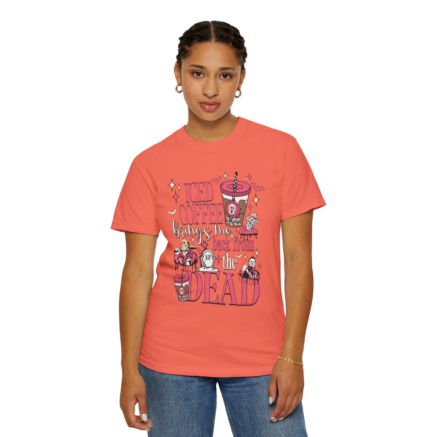 Ice Coffee Garment-Dyed T-shirt