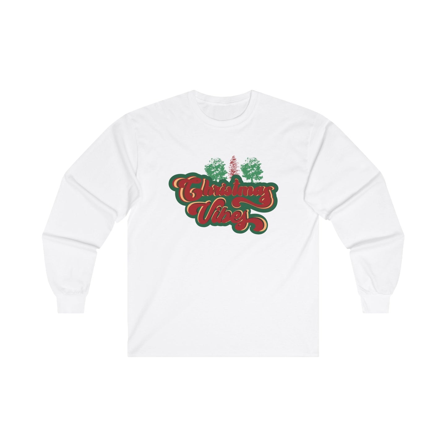 Christmas Vibes Unisex Long Sleeve Tee