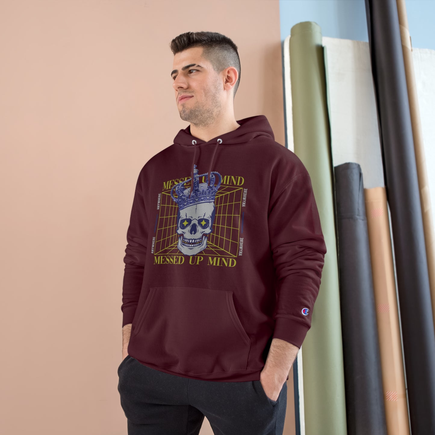 Messed Up Mind Champion Hoodie