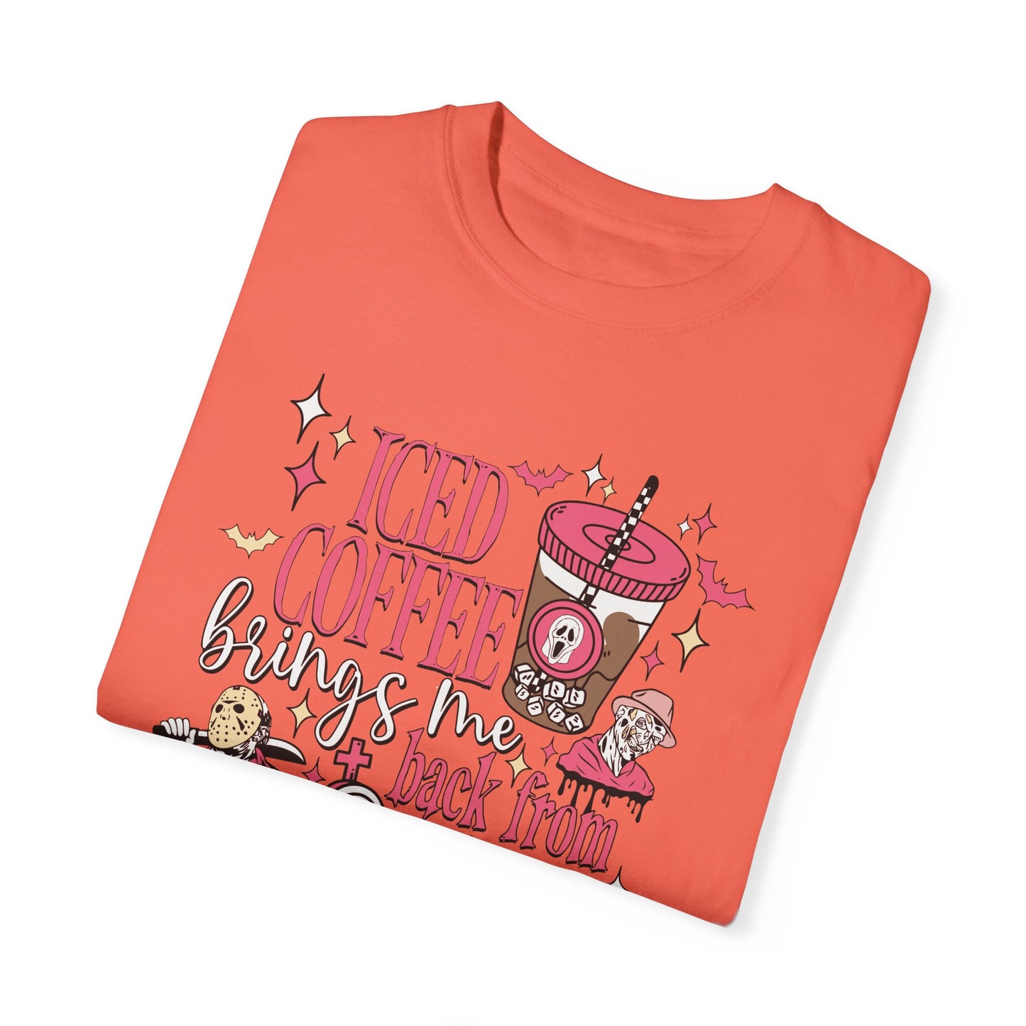 Ice Coffee Garment-Dyed T-shirt