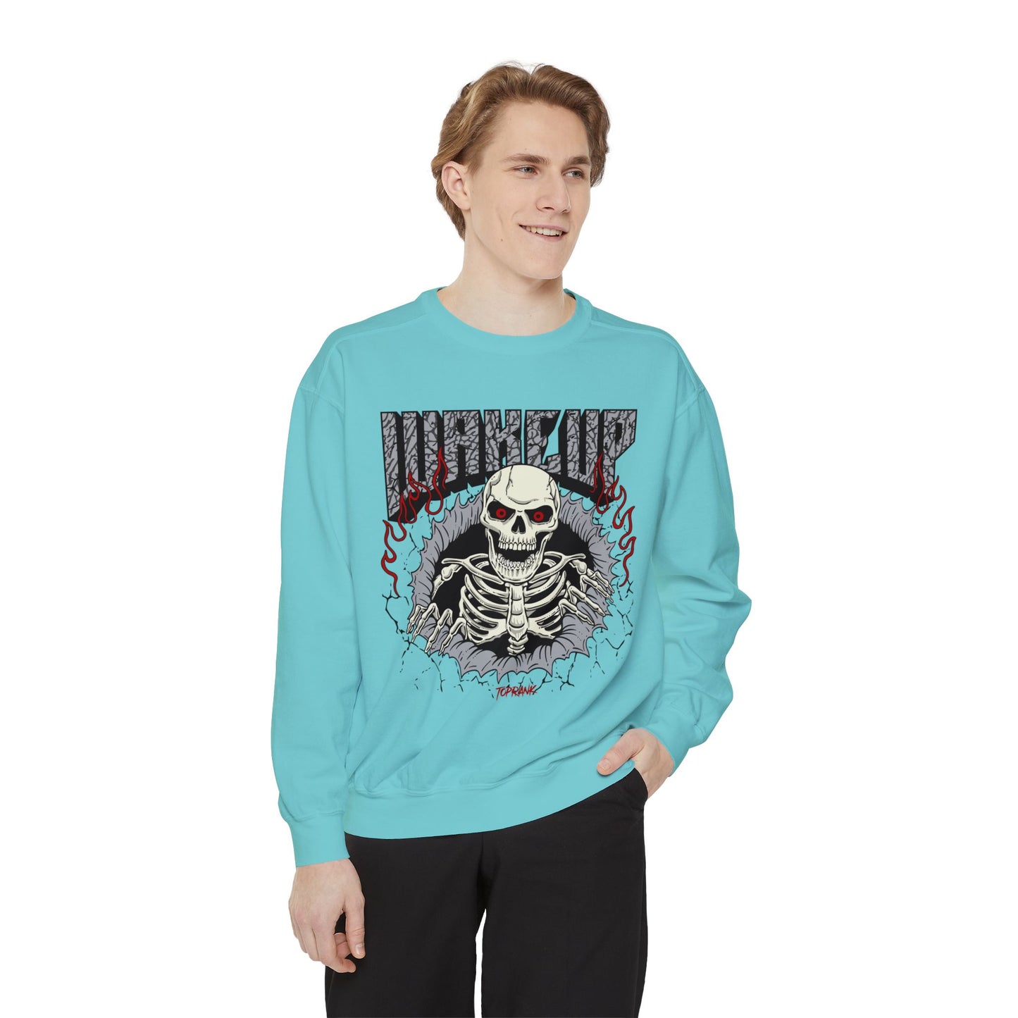 Halloween Garment-Dyed Sweatshirt