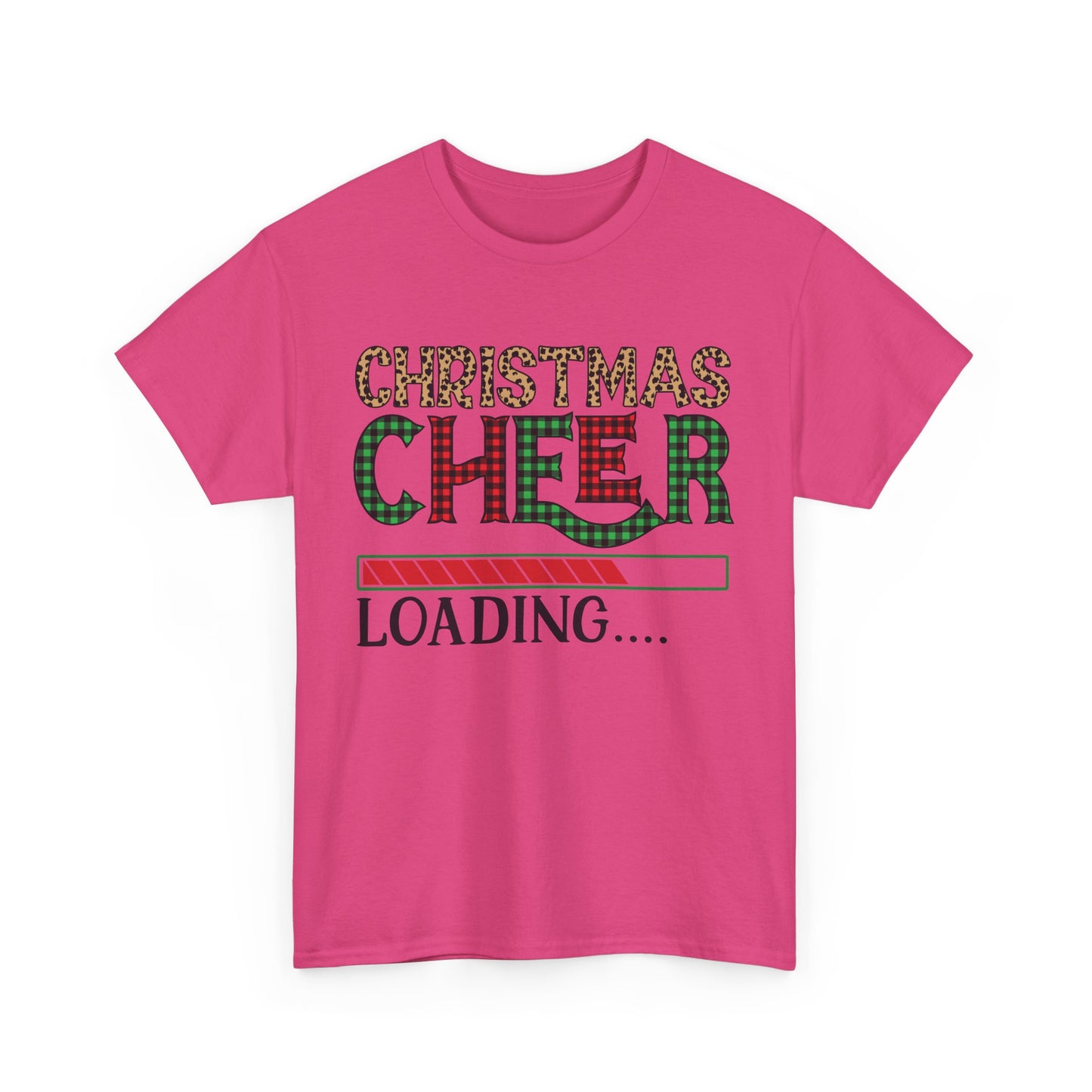 Christmas Cheer Loading Unisex Heavy Cotton Tee