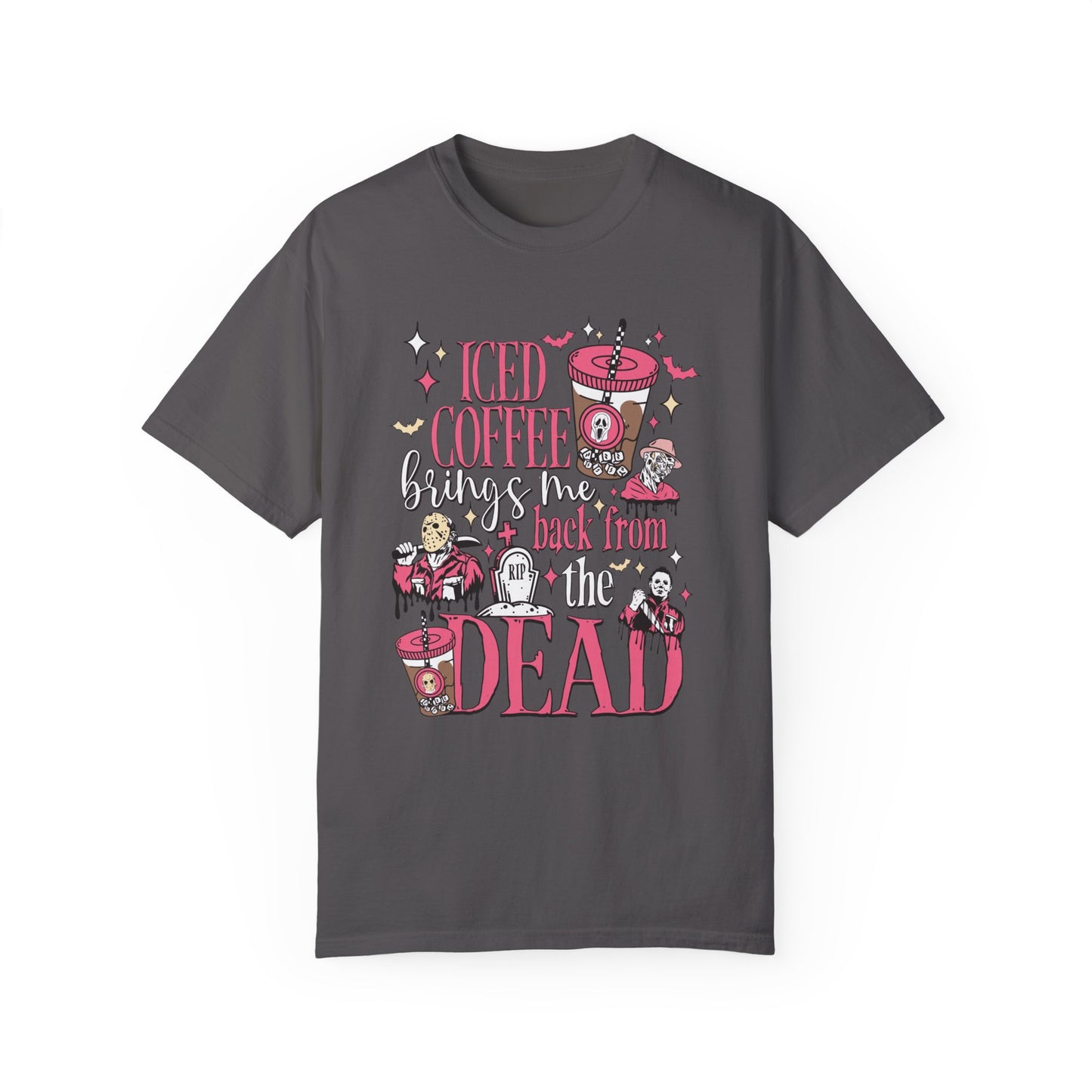 Ice Coffee Garment-Dyed T-shirt
