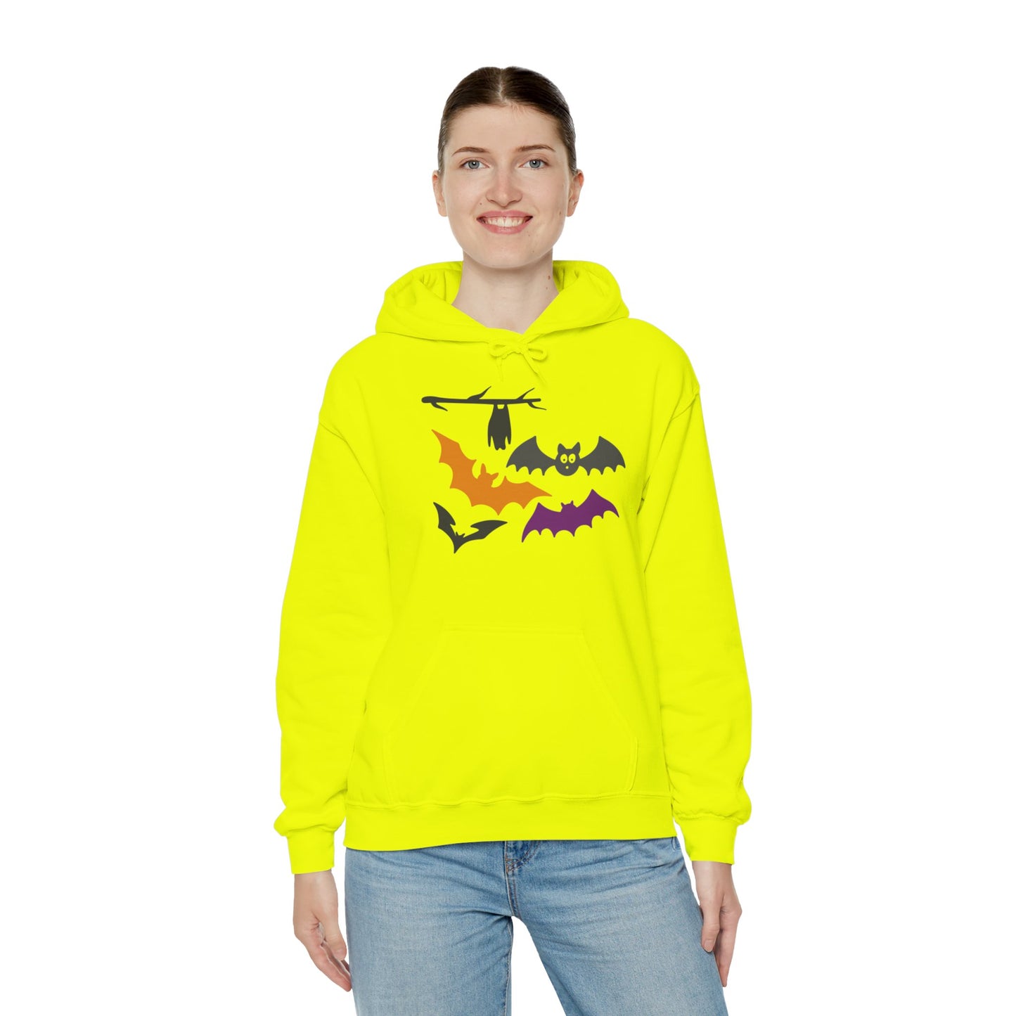 Halloween Bats Heavy Blend™ Hooded Sweatshirt