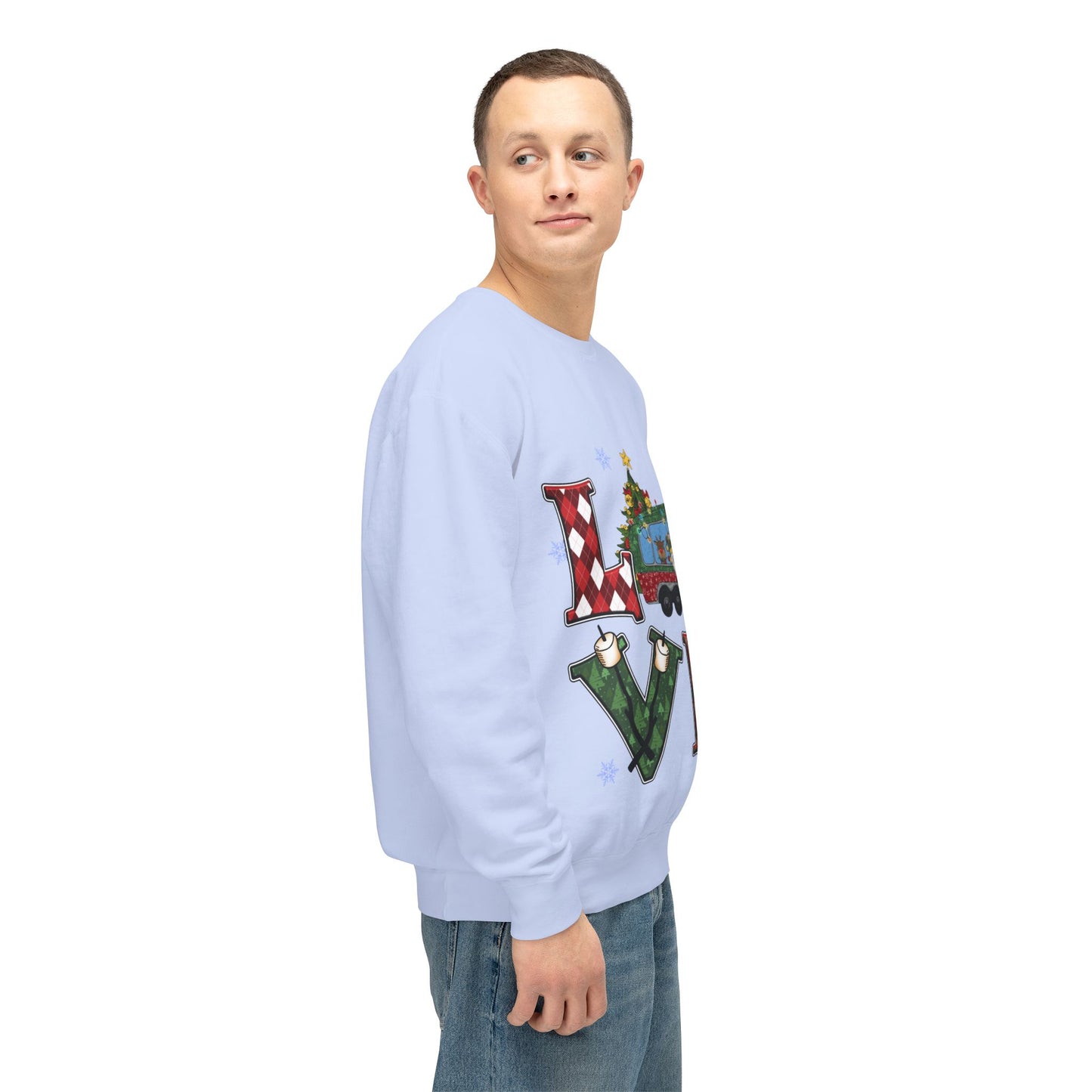 Love Vintage Holiday Crewneck Sweatshirt
