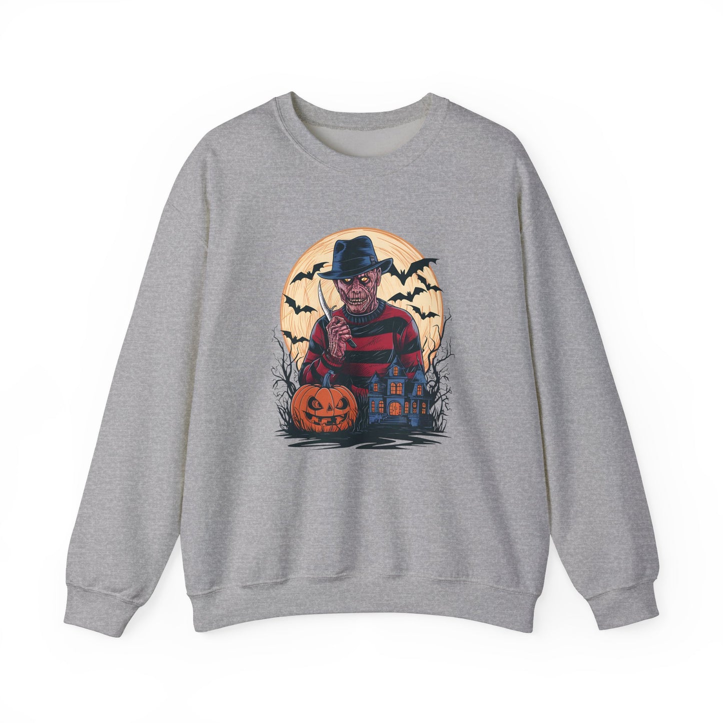 Halloween Freddy Krueger Crewneck Sweatshirt - Unisex