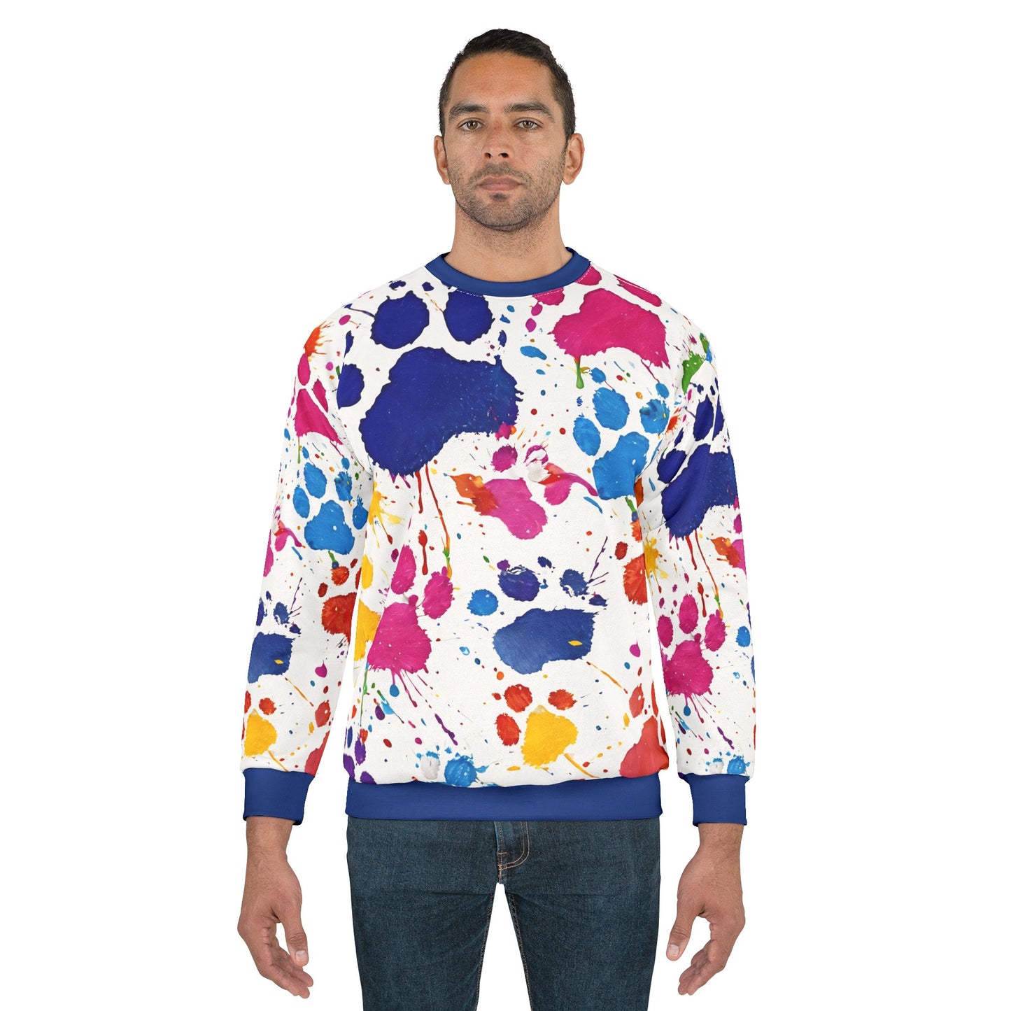 Dog Paw Unisex Sweatshirt (AOP)