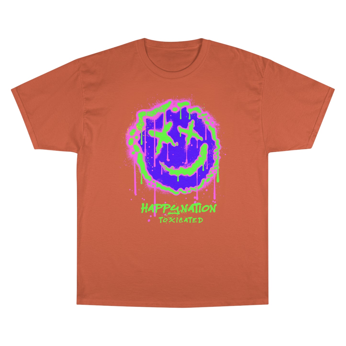 Smiley Face Champion T-Shirt - Happy Nation Collection