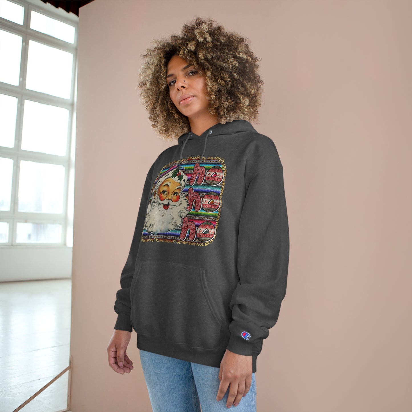 Ho Ho Ho Christmas Champion Hoodie