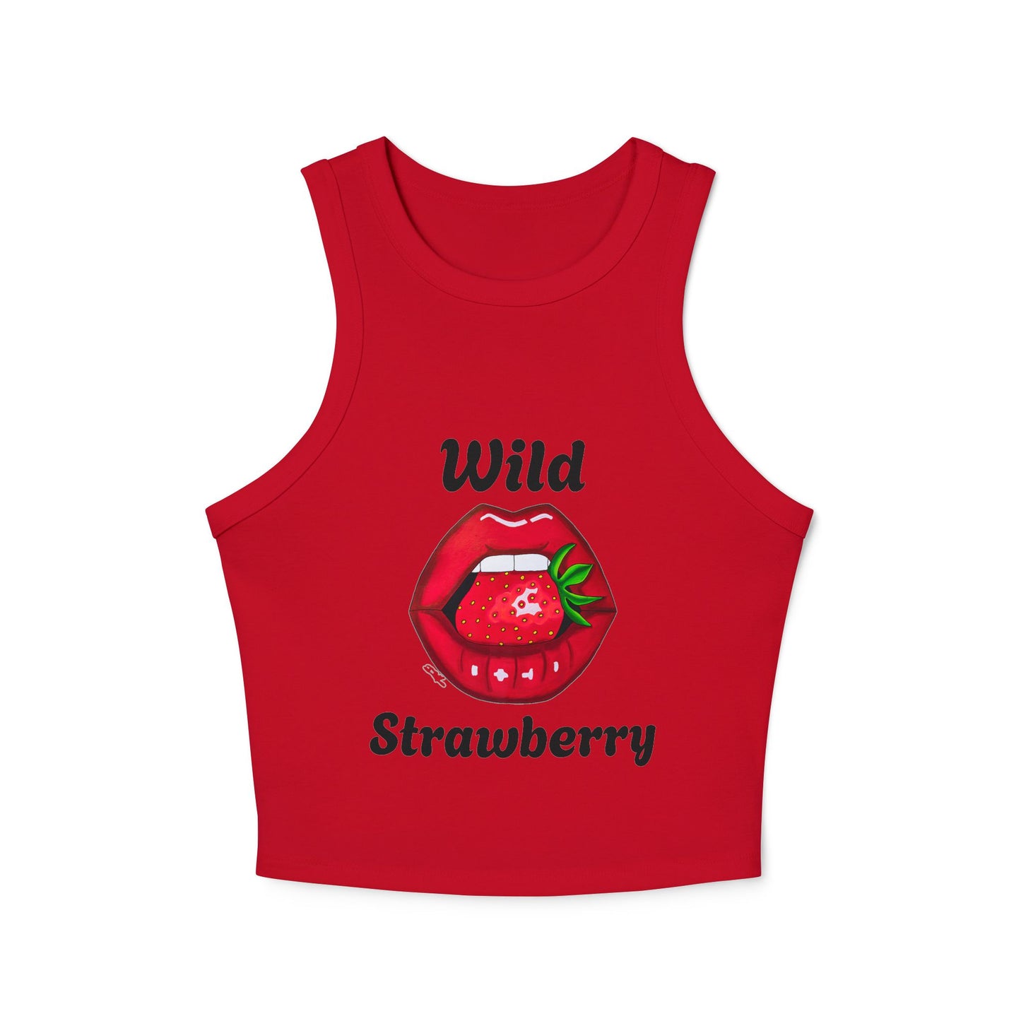 Wild Strawberry Graphic Tank Top