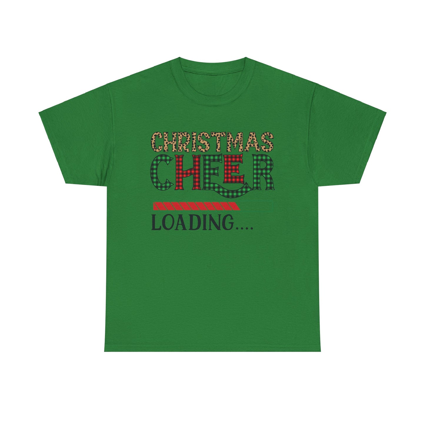 Christmas Cheer Loading Unisex Heavy Cotton Tee