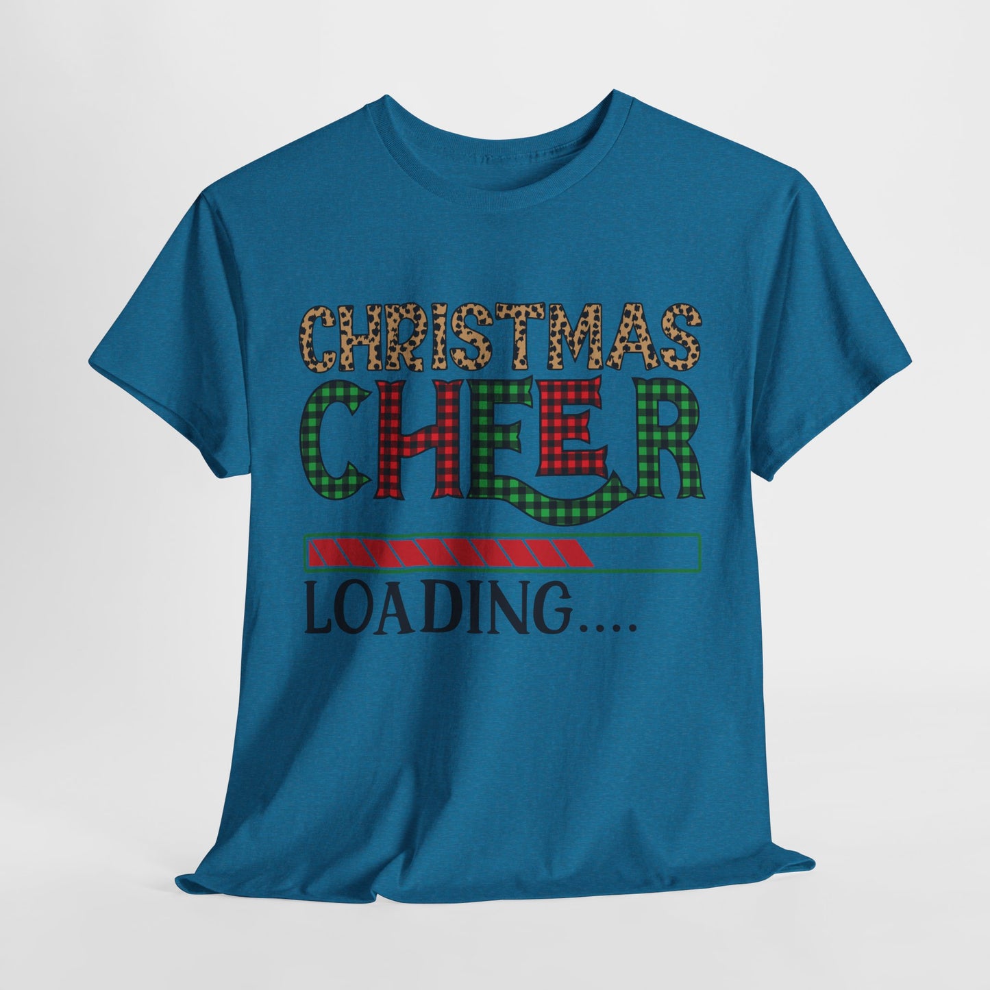Christmas Cheer Loading Unisex Heavy Cotton Tee