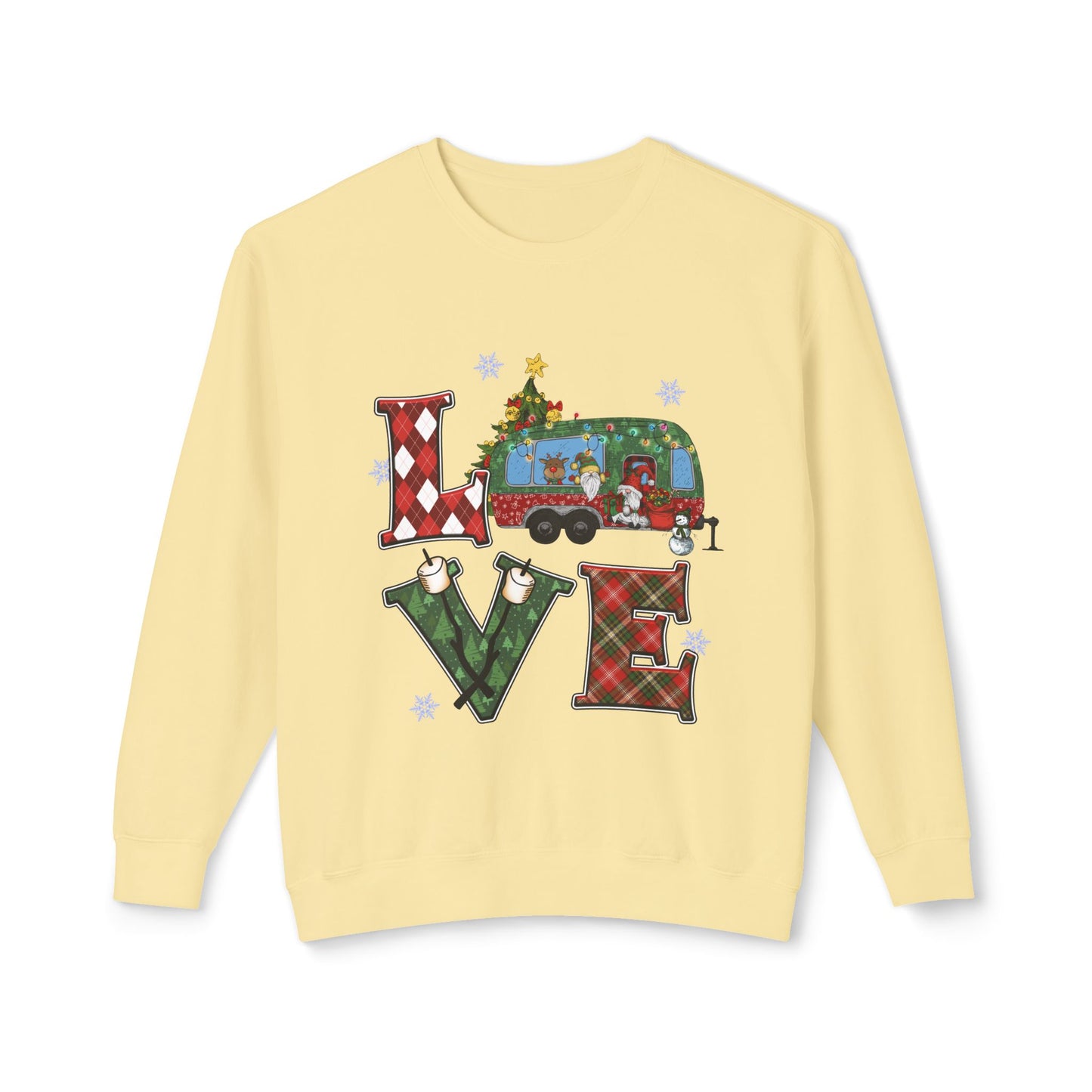 Love Vintage Holiday Crewneck Sweatshirt