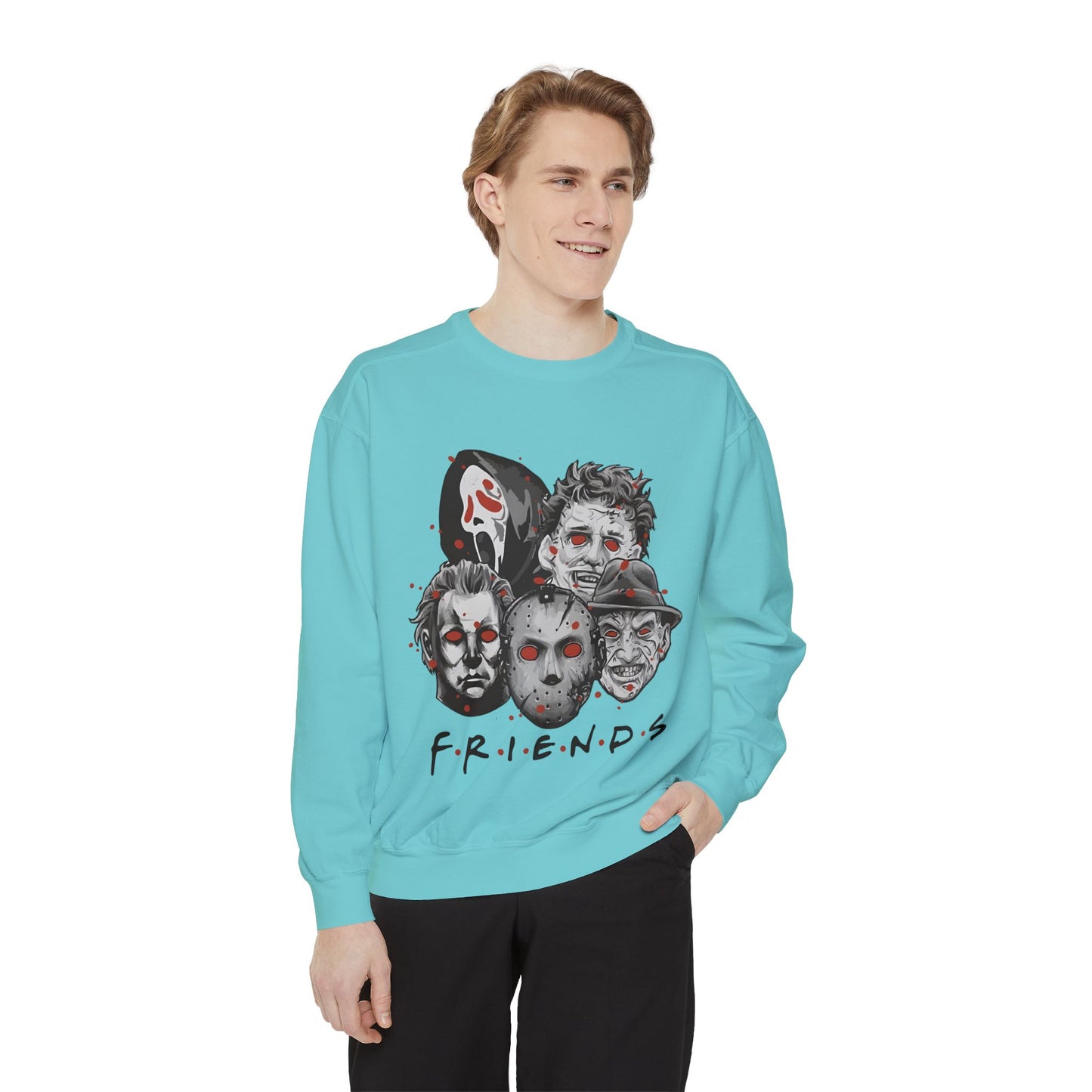 Halloween Garment-Dyed Sweatshirt