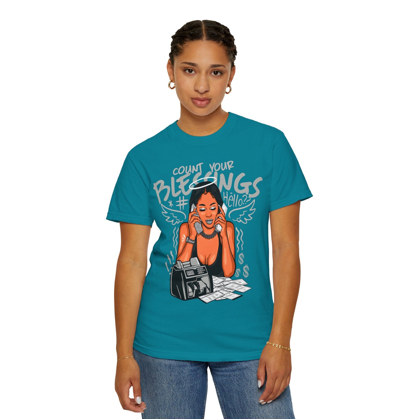 Count Your Blessings Garment-Dyed T-shirt