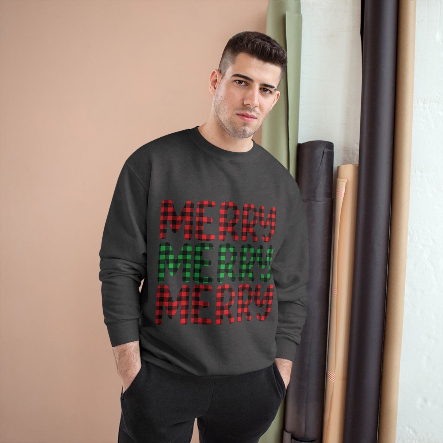 Merry Merry Merry Champion Sweatshirt