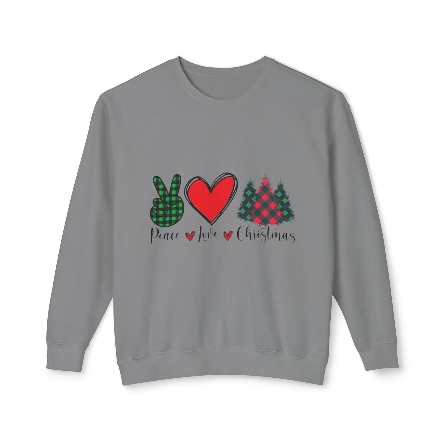Christmas Peace Love Unisex Sweatshirt