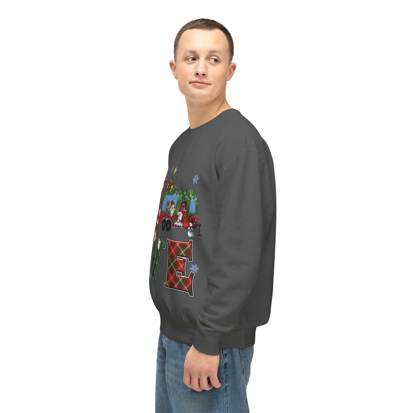 Love Vintage Holiday Crewneck Sweatshirt