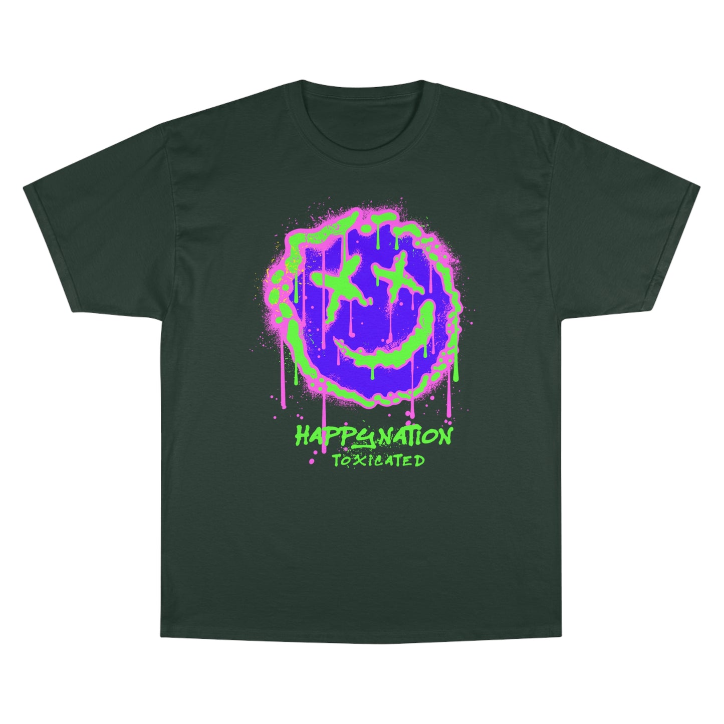 Smiley Face Champion T-Shirt - Happy Nation Collection