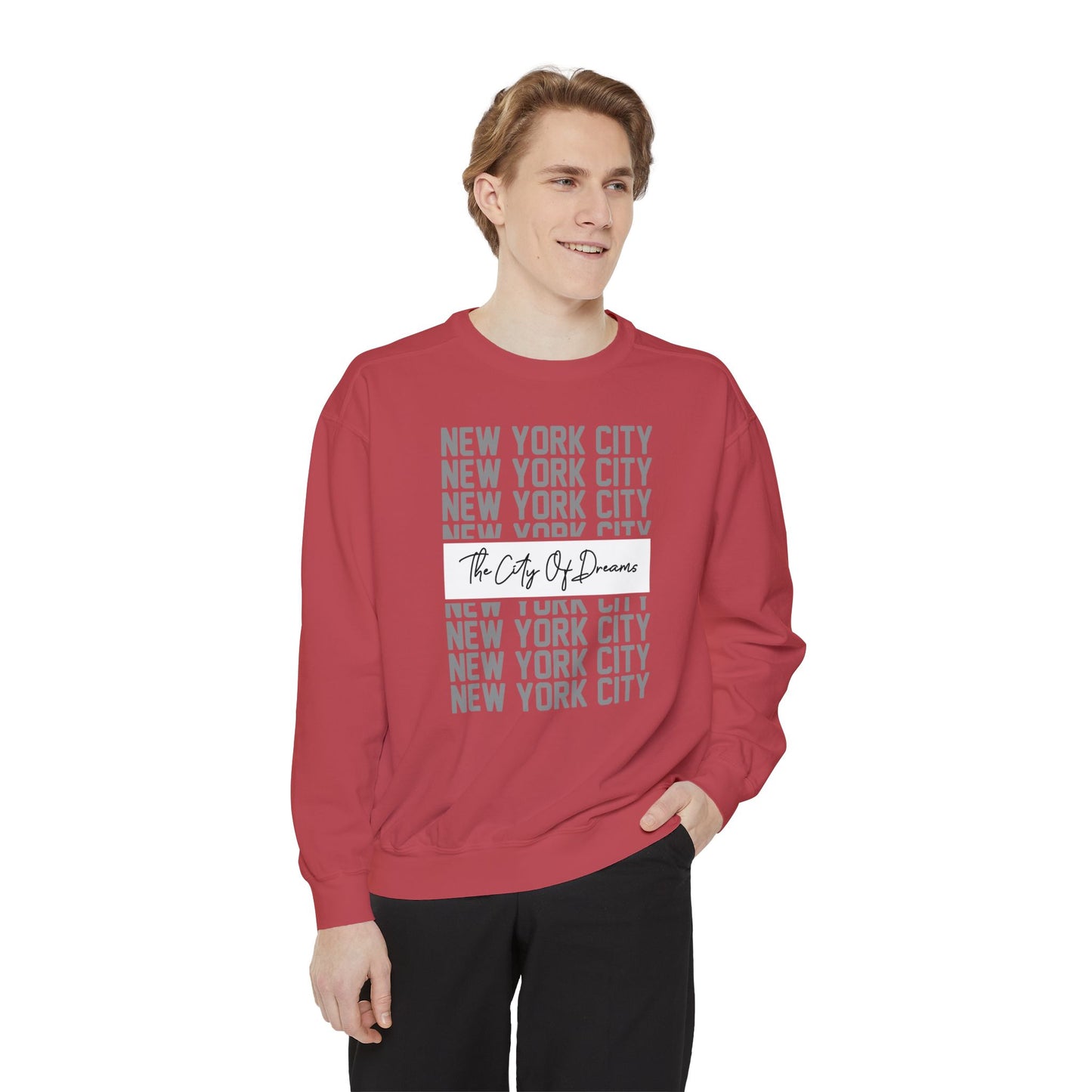 New York City Garment-Dyed Sweatshirt