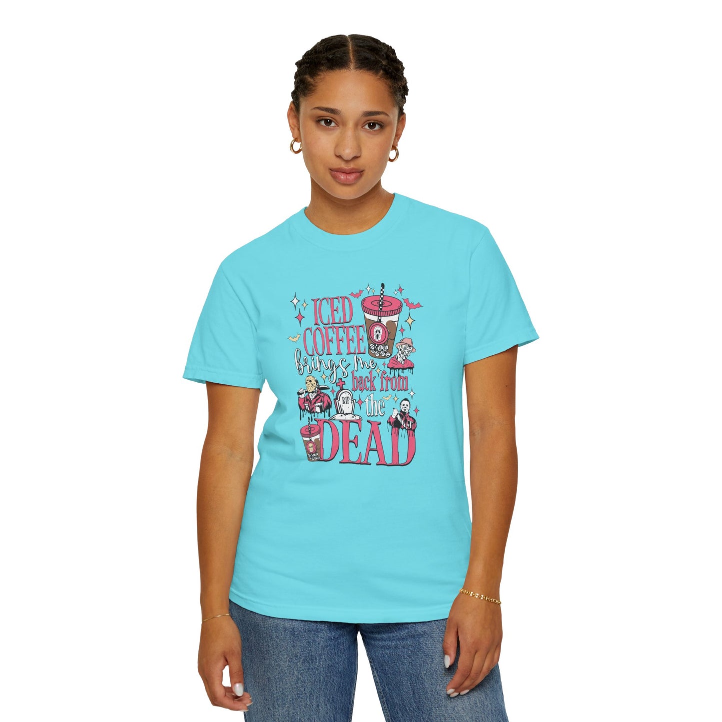 Ice Coffee Garment-Dyed T-shirt