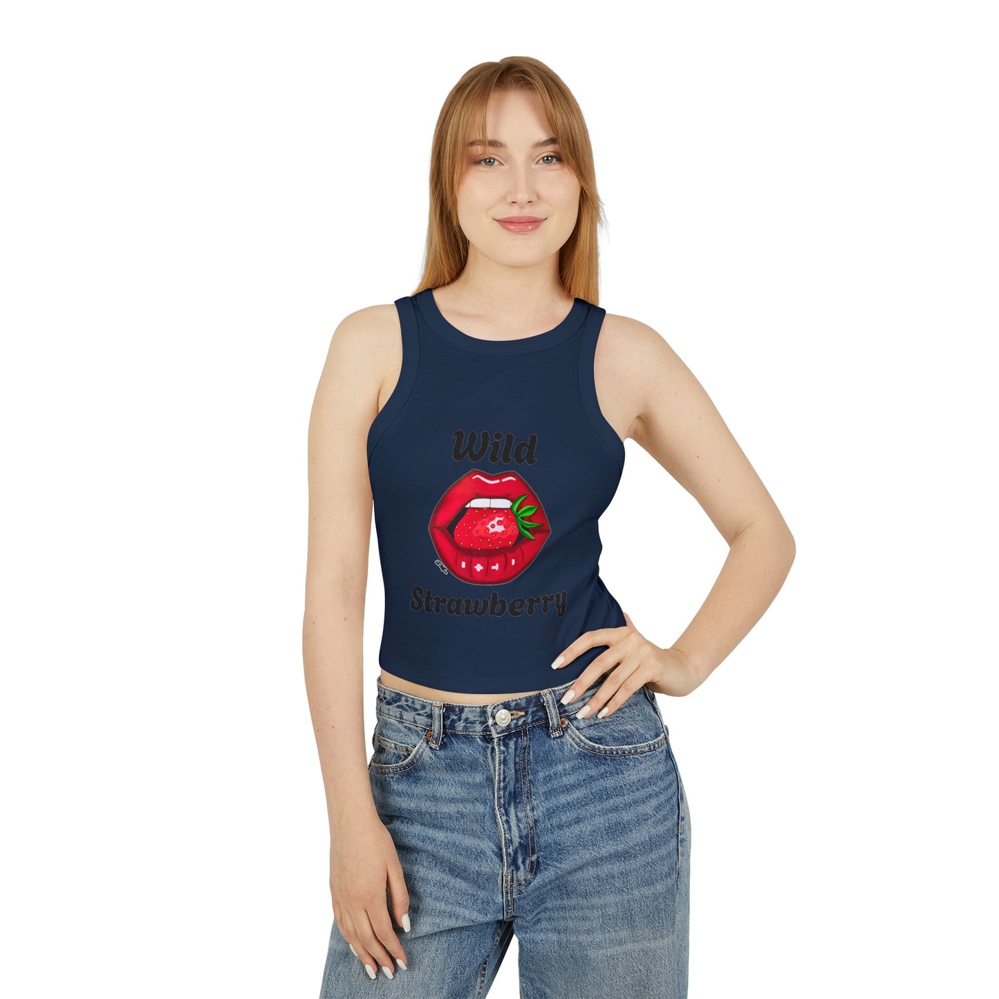 Wild Strawberry Graphic Tank Top