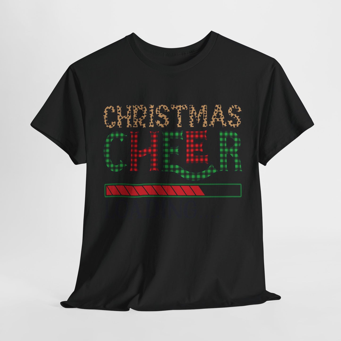 Christmas Cheer Loading Unisex Heavy Cotton Tee