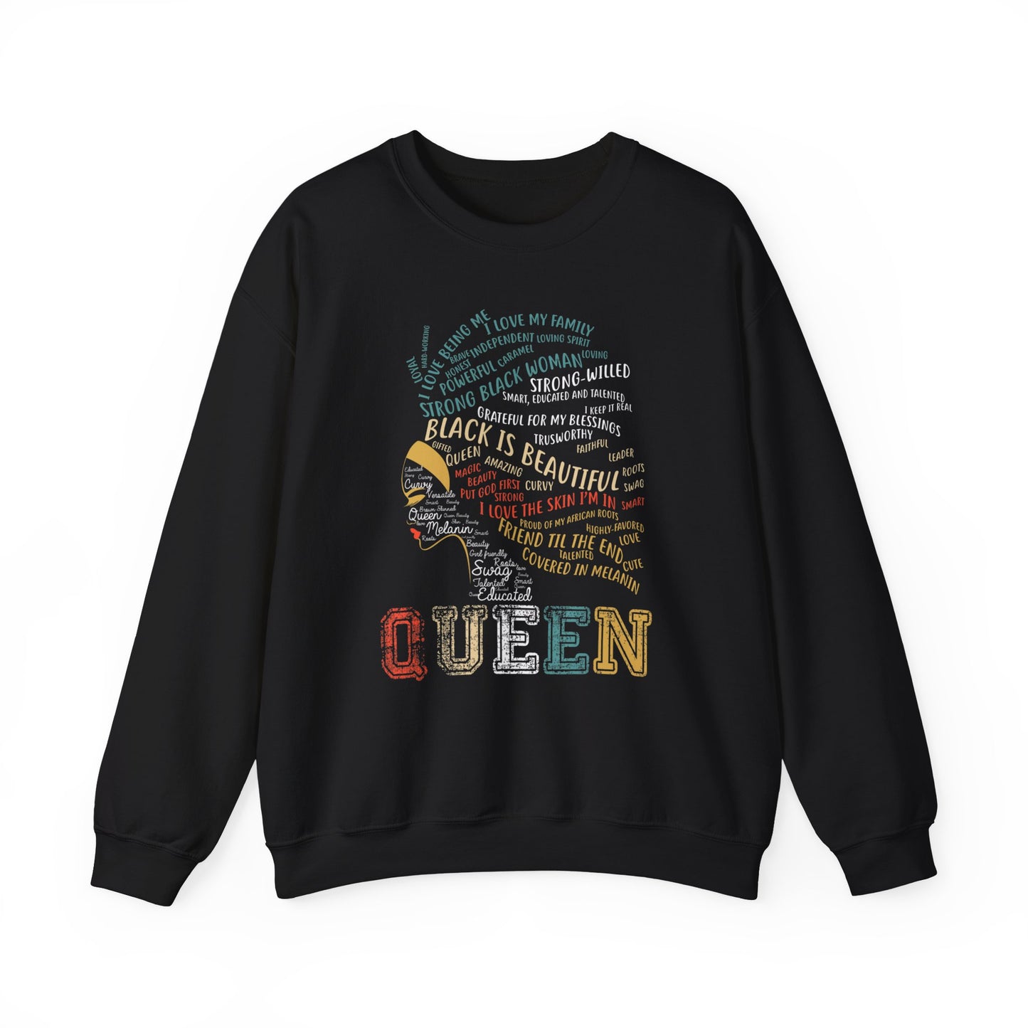 Queen Heavy Blend Crewneck Sweatshirt