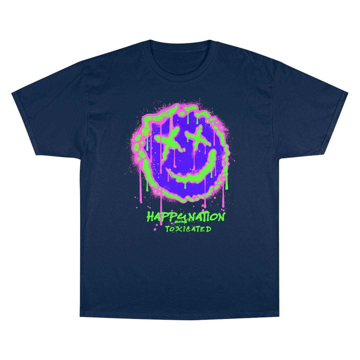 Smiley Face Champion T-Shirt - Happy Nation Collection