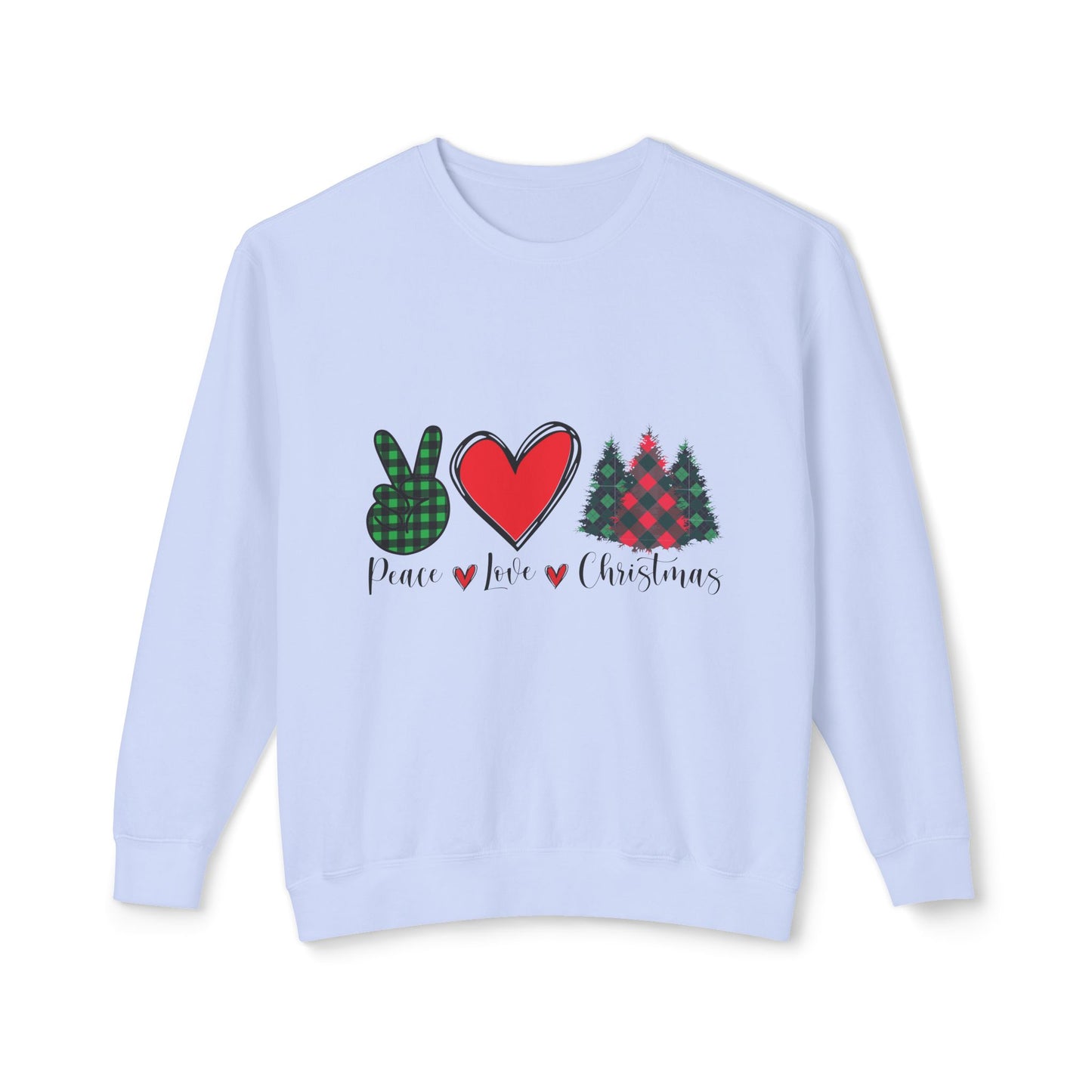 Christmas Peace Love Unisex Sweatshirt